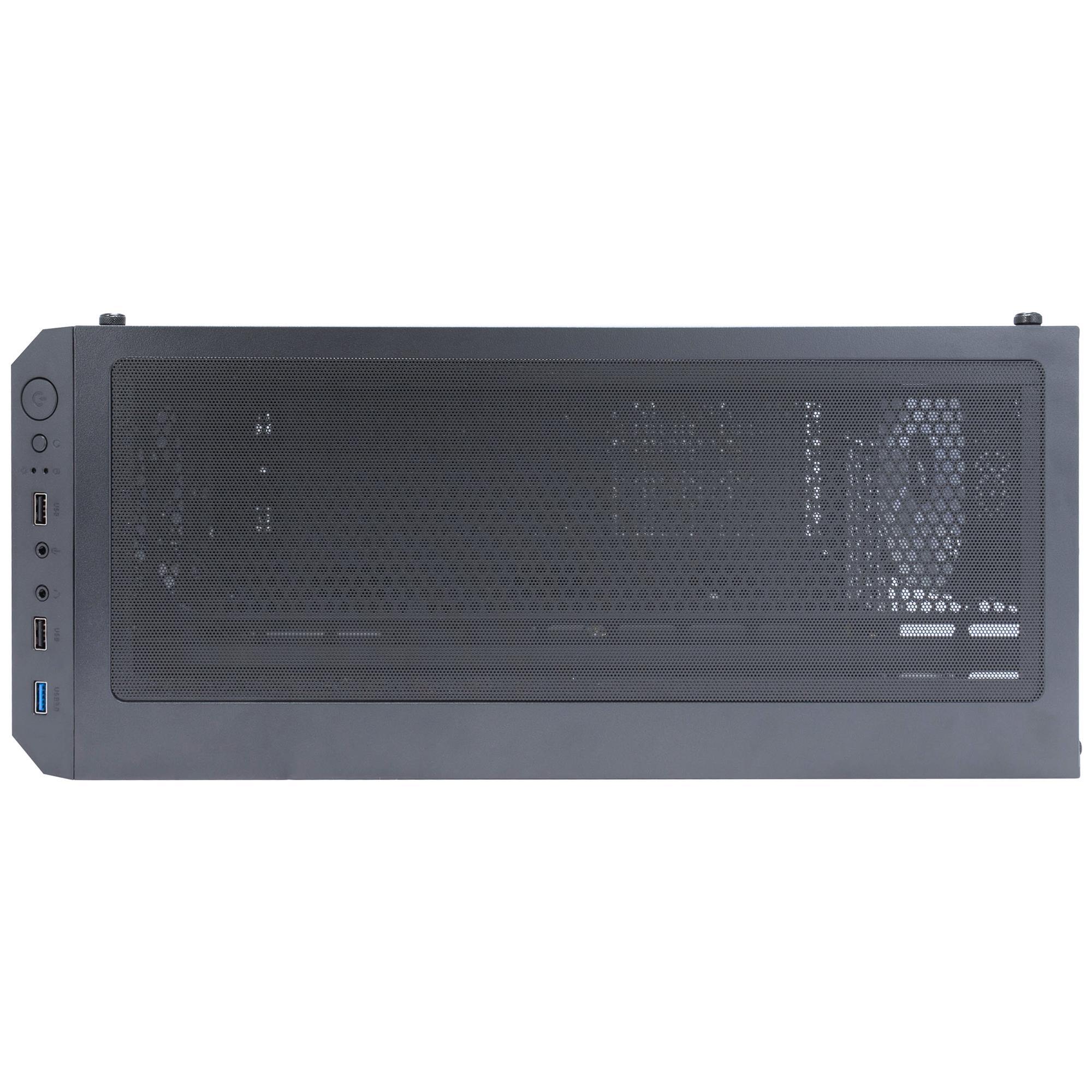 Корпус 1stPlayer FD5-M-BK-4F1 Black без БЖ фото7