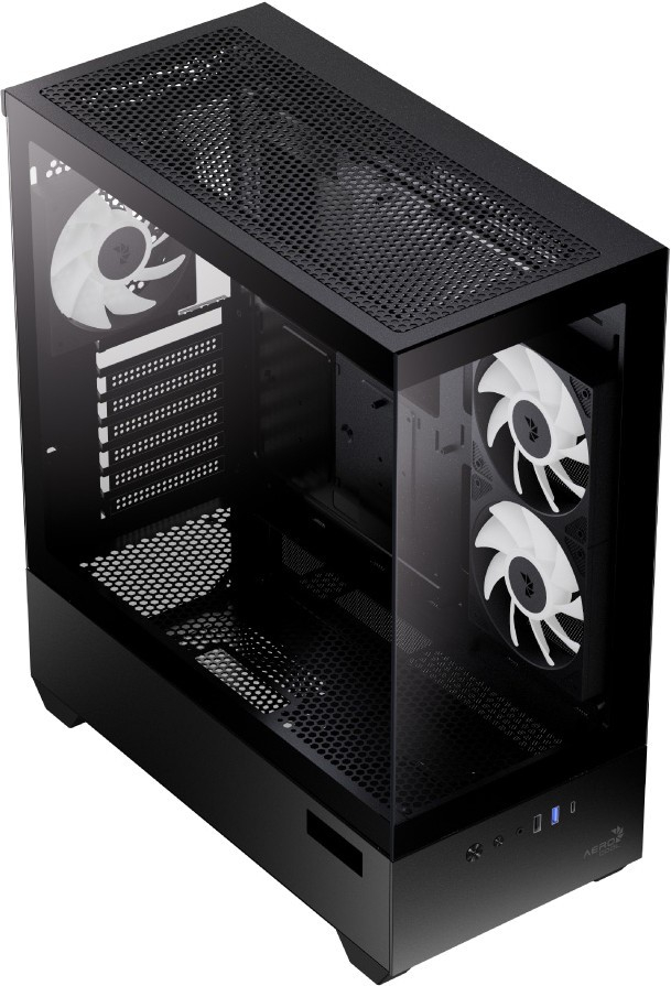Корпус AeroCool P500D Digi-G-BK-v1 Black (ACCM-PN07033.11) фото