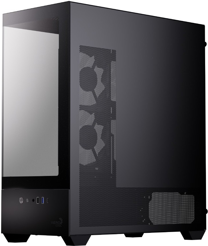Корпус AeroCool P500D Digi-G-BK-v1 Black (ACCM-PN07033.11) фото