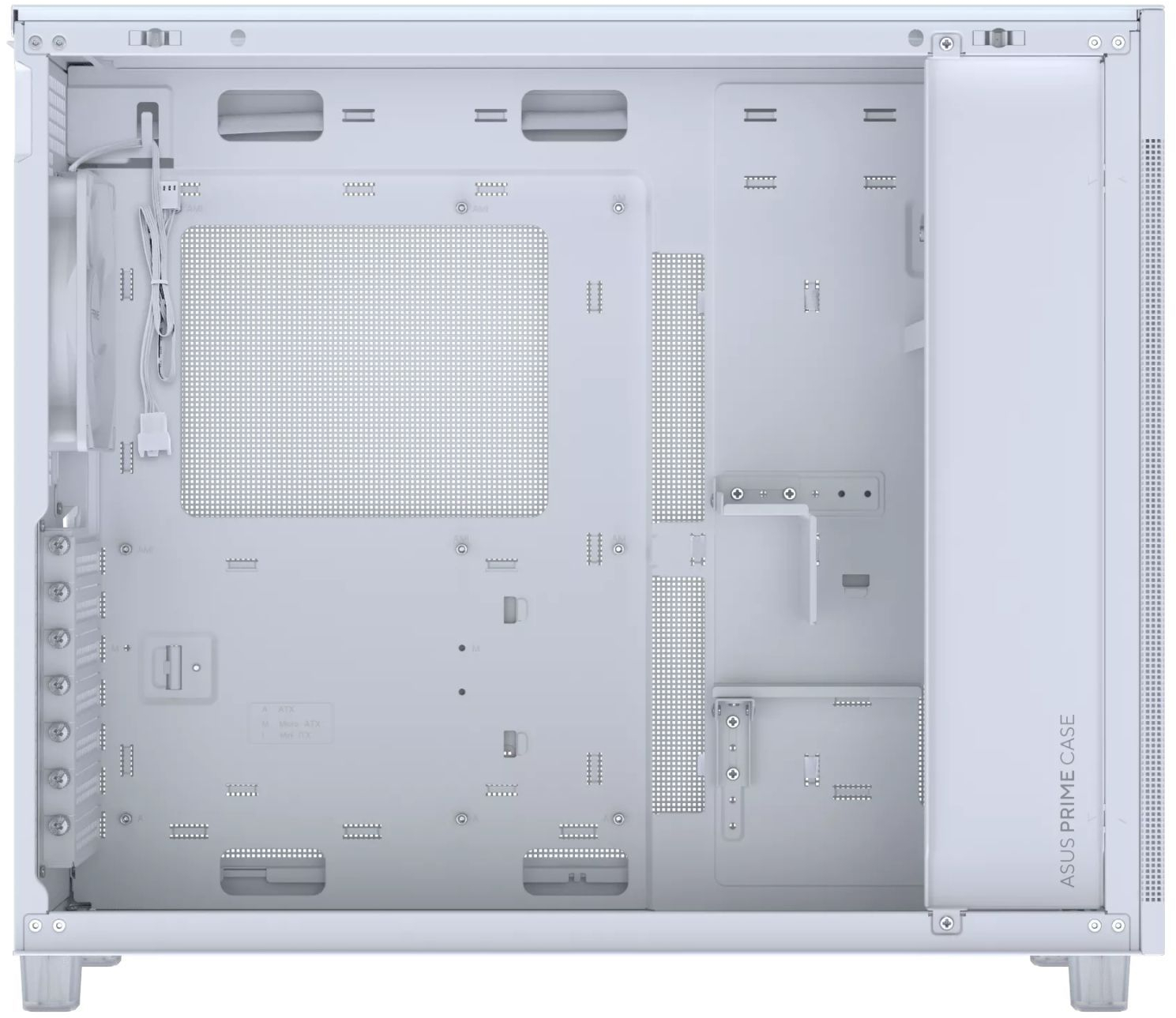 Корпус Asus Prime AP303 Mesh White (90DC00V3-B39000) фото4