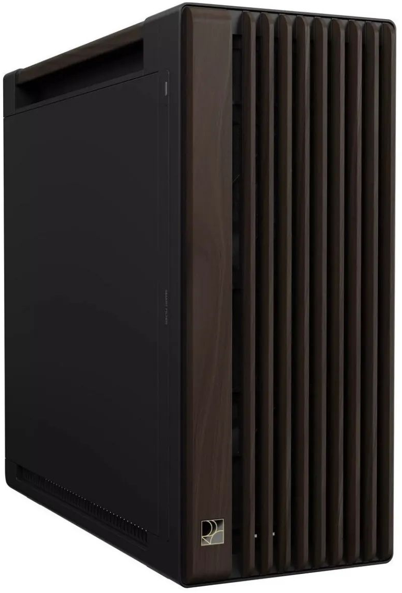 Корпус Asus ProArt PA602 Walnut Wood Metal Panel Modern Black (90DC00J0-B09040) фото2