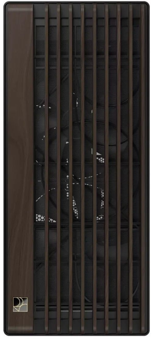 Корпус Asus ProArt PA602 Walnut Wood Metal Panel Modern Black (90DC00J0-B09040) фото3