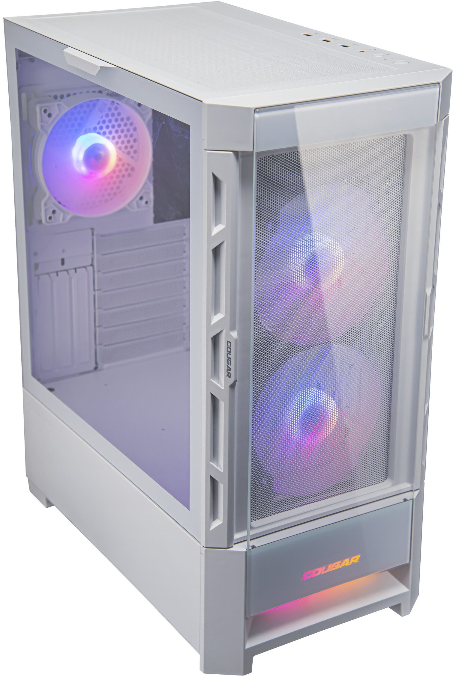 Корпус Cougar Duoface RGB White без БЖ фото