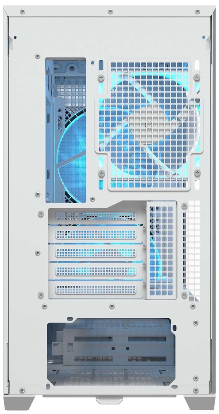 Корпус Cougar MX600 Mini RGB White без БП фото7