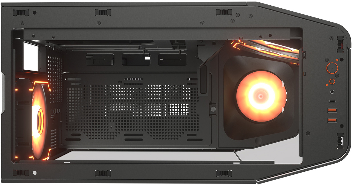 Корпус Cougar FV270 RGB Black без БЖ фото6
