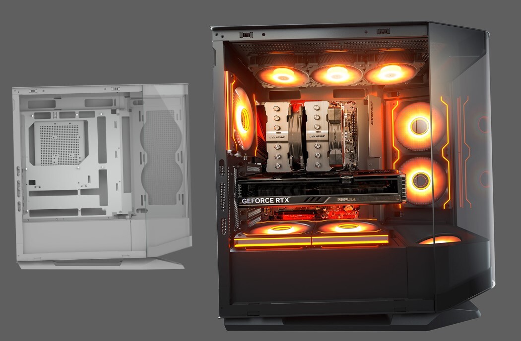 Корпус Cougar FV270 RGB Black без БЖ фото21