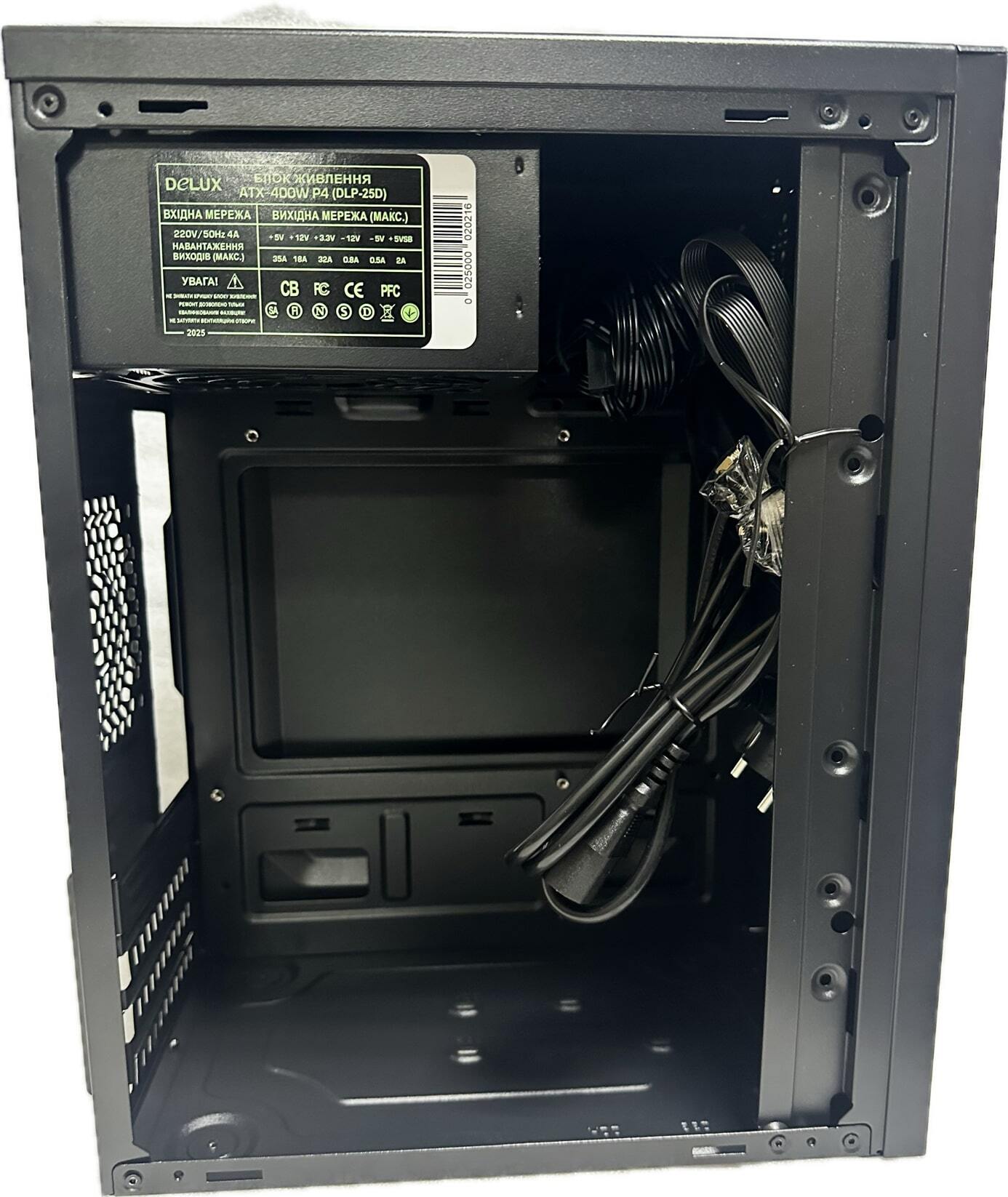 Корпус Delux MK 350 Black 400W 12Fan фото