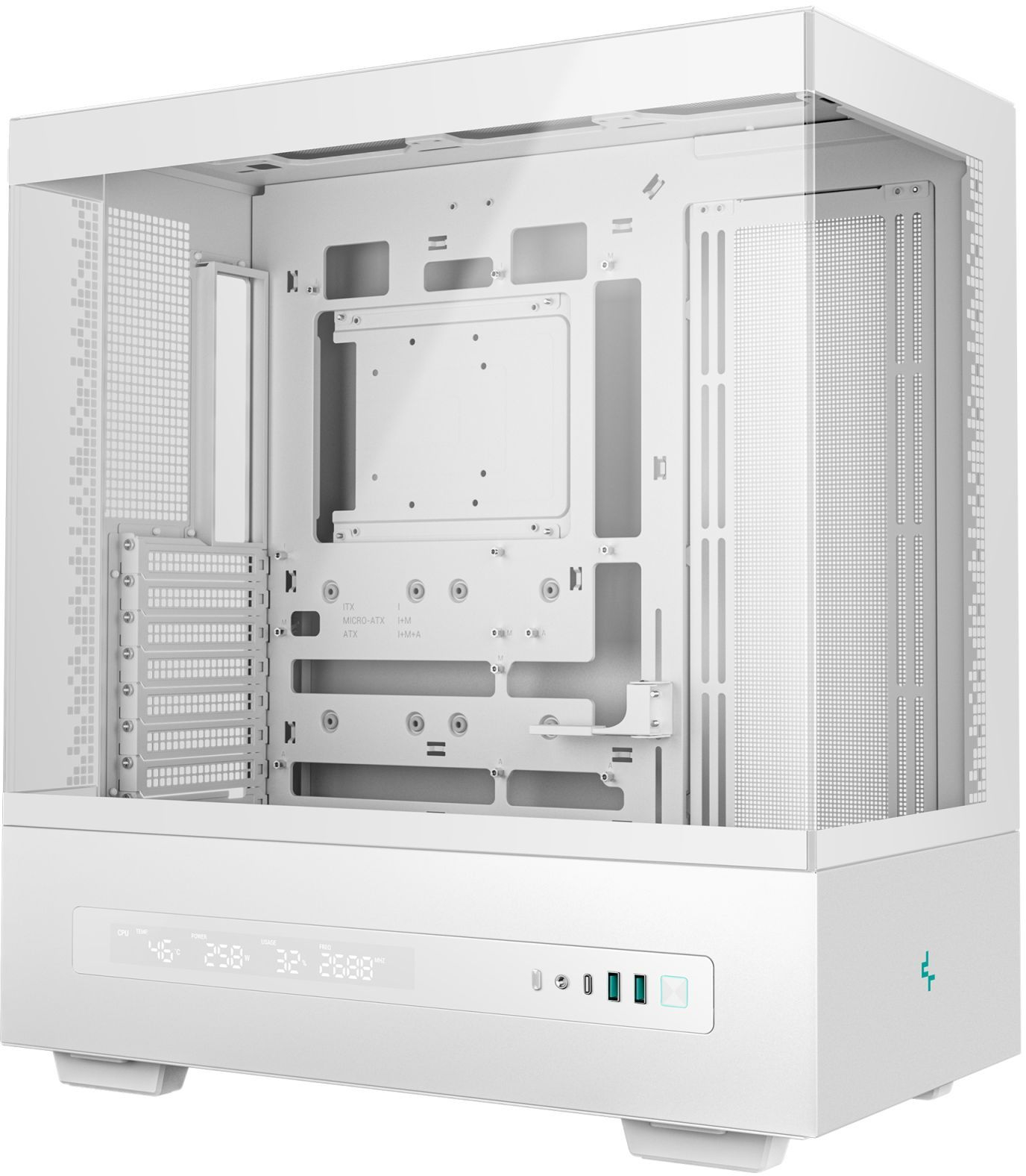 Корпус DeepCool CH690 Digital White (R-CH690-WHNNA0D-G-1) без БП фото