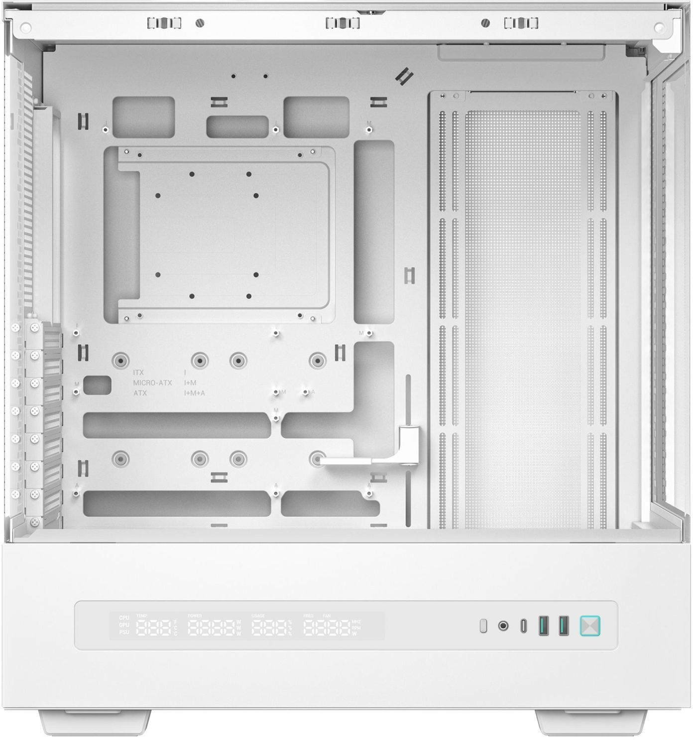 Корпус DeepCool CH690 Digital White (R-CH690-WHNNA0D-G-1) без БП фото