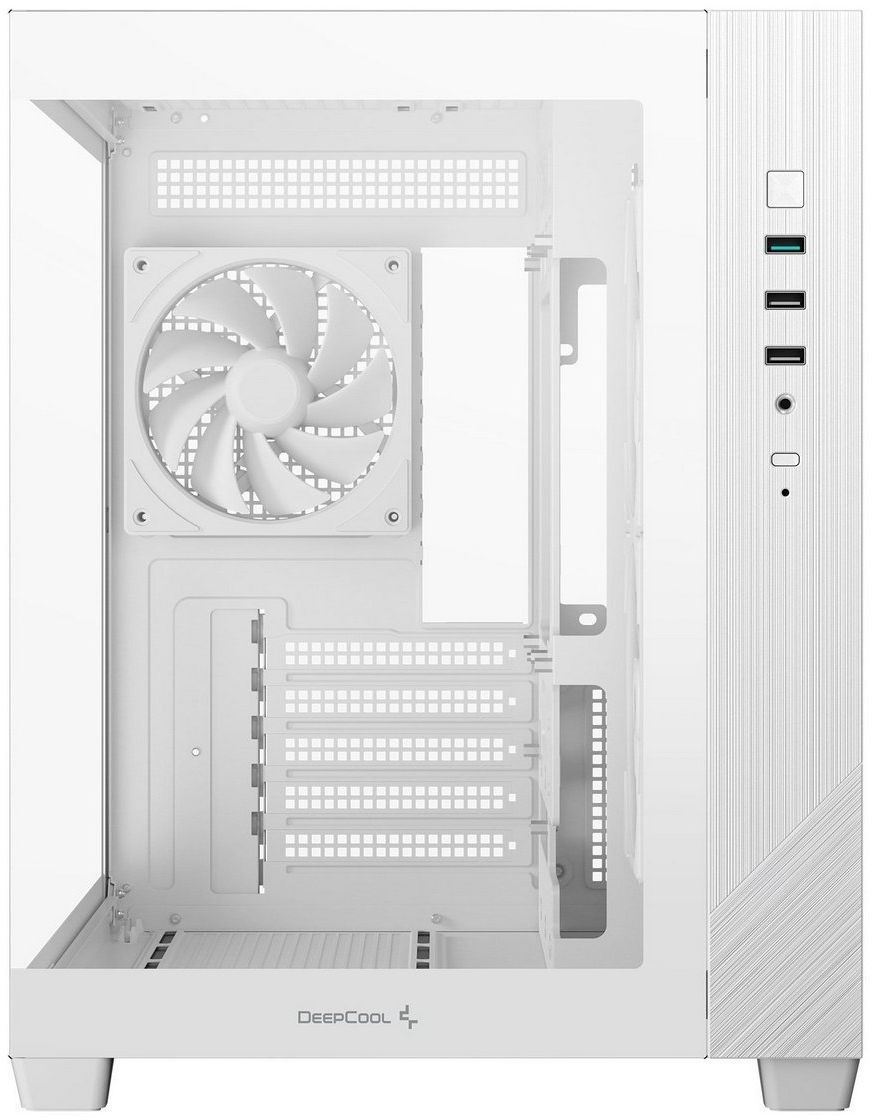 Корпус DeepCool CG330 3F White (R-CG330-WHNGM3-G) без БП фото