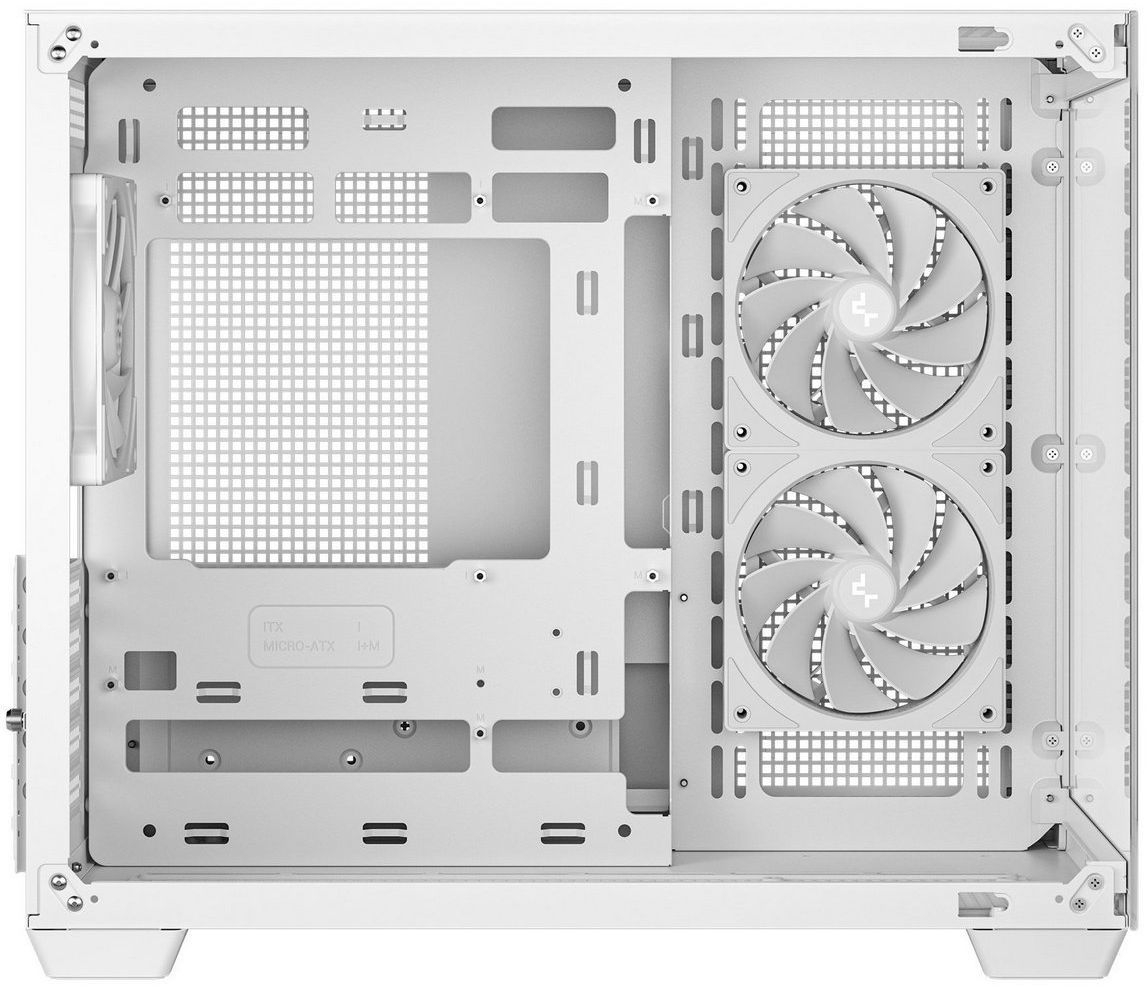 Корпус DeepCool CG330 3F White (R-CG330-WHNGM3-G) без БП фото