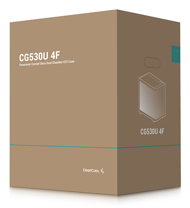 Корпус DeepCool CG530U 4F Black (R-CG530U-BKAGA4-G) без БЖ фото