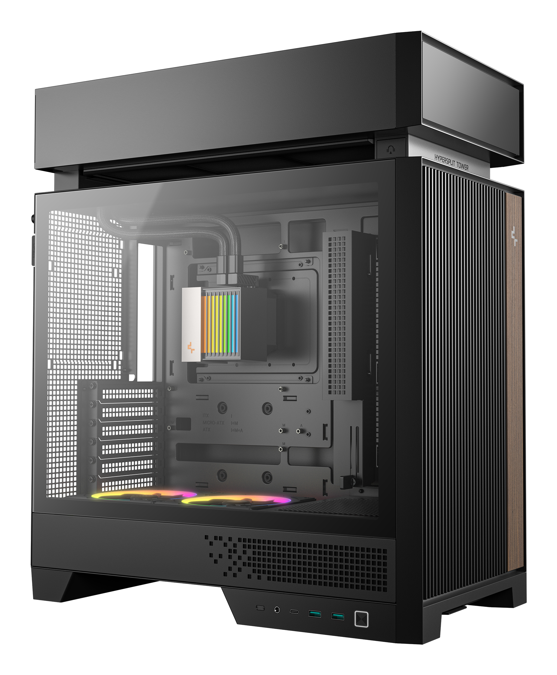 Корпус DeepCool CL6600 Black (R-CL6600-BKNNA0-G-1) фото2