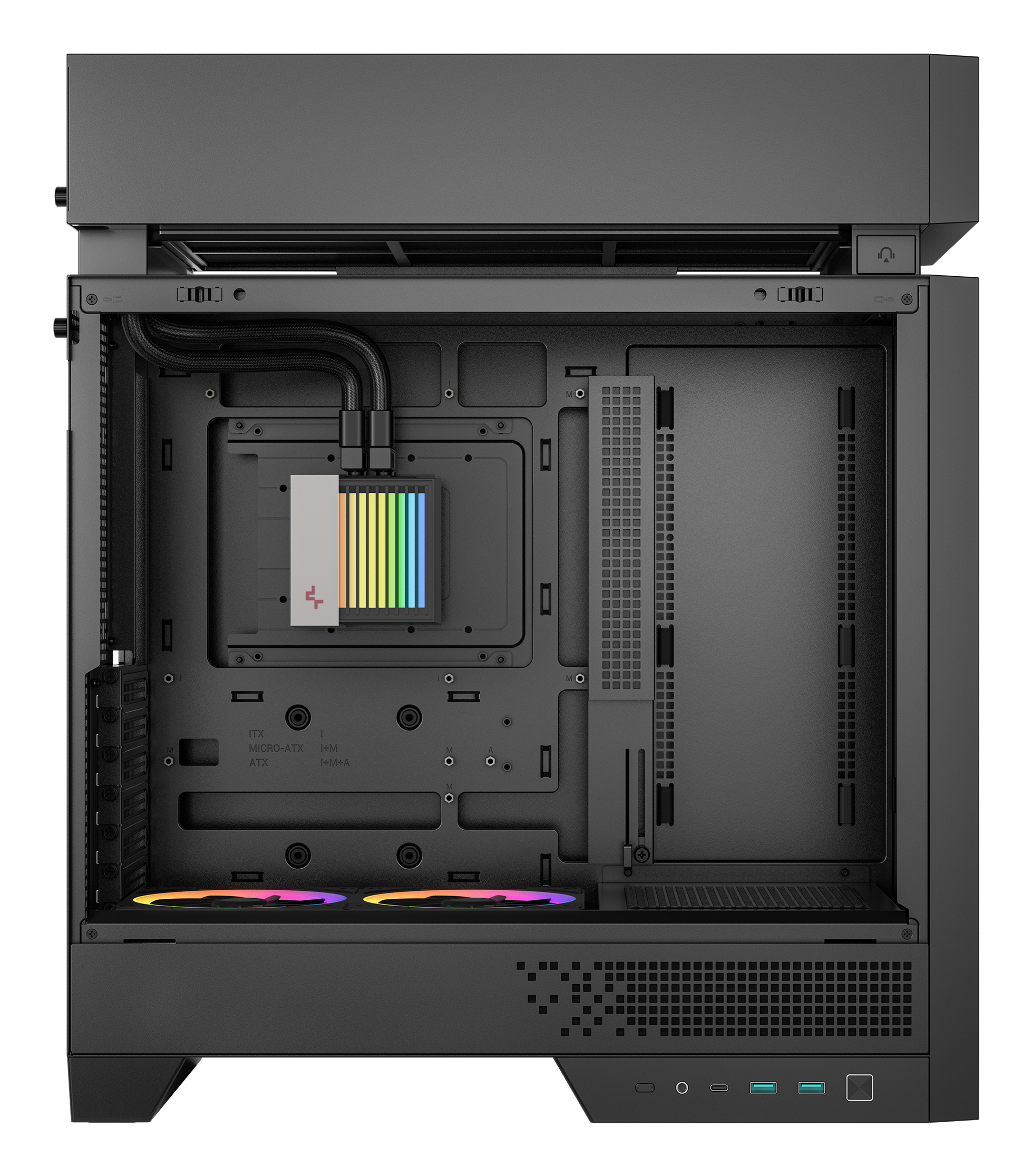 Корпус DeepCool CL6600 Black (R-CL6600-BKNNA0-G-1) фото4