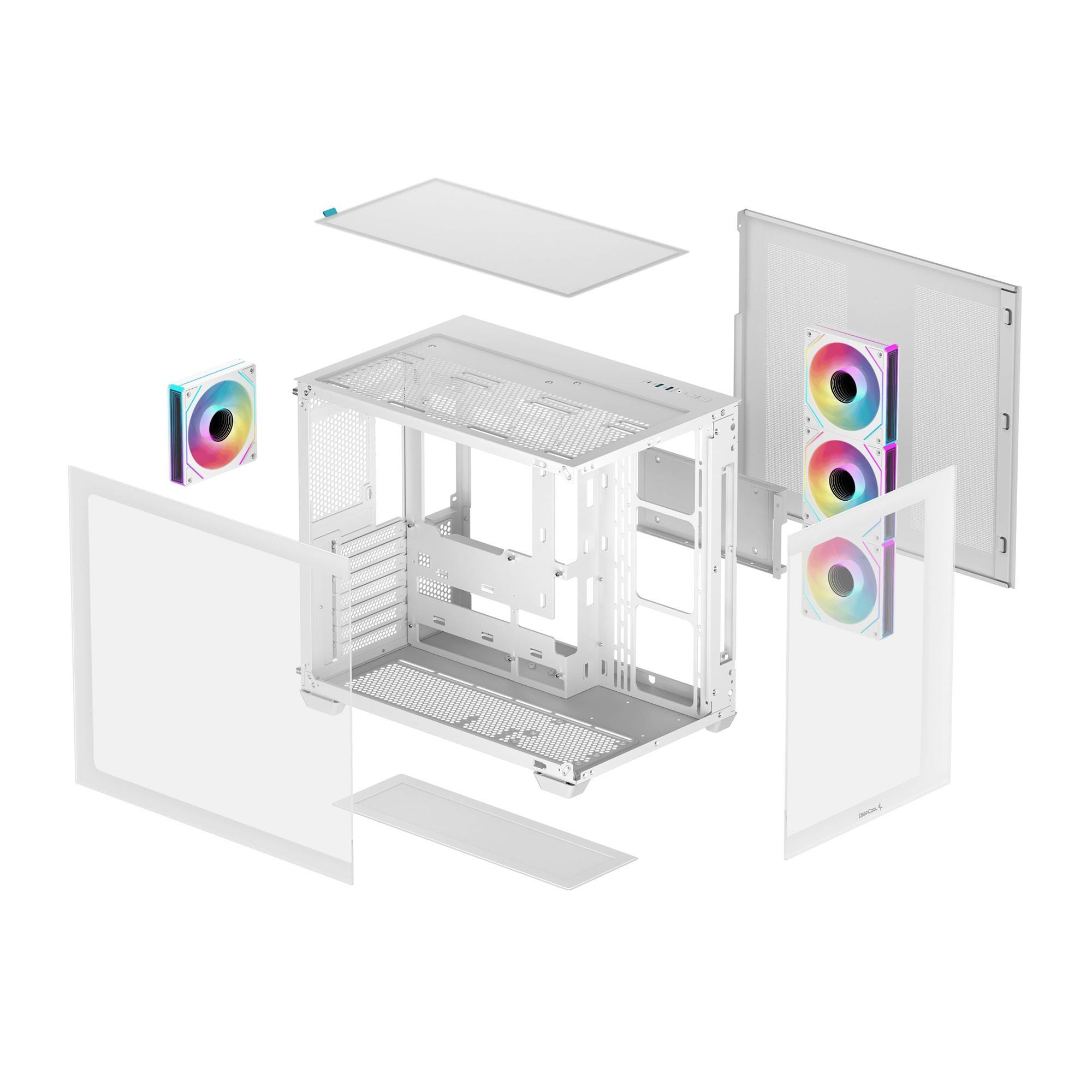 Корпус DeepCool CG530 4F White (R-CG530-WHADA4-G-1) без БЖ фото12