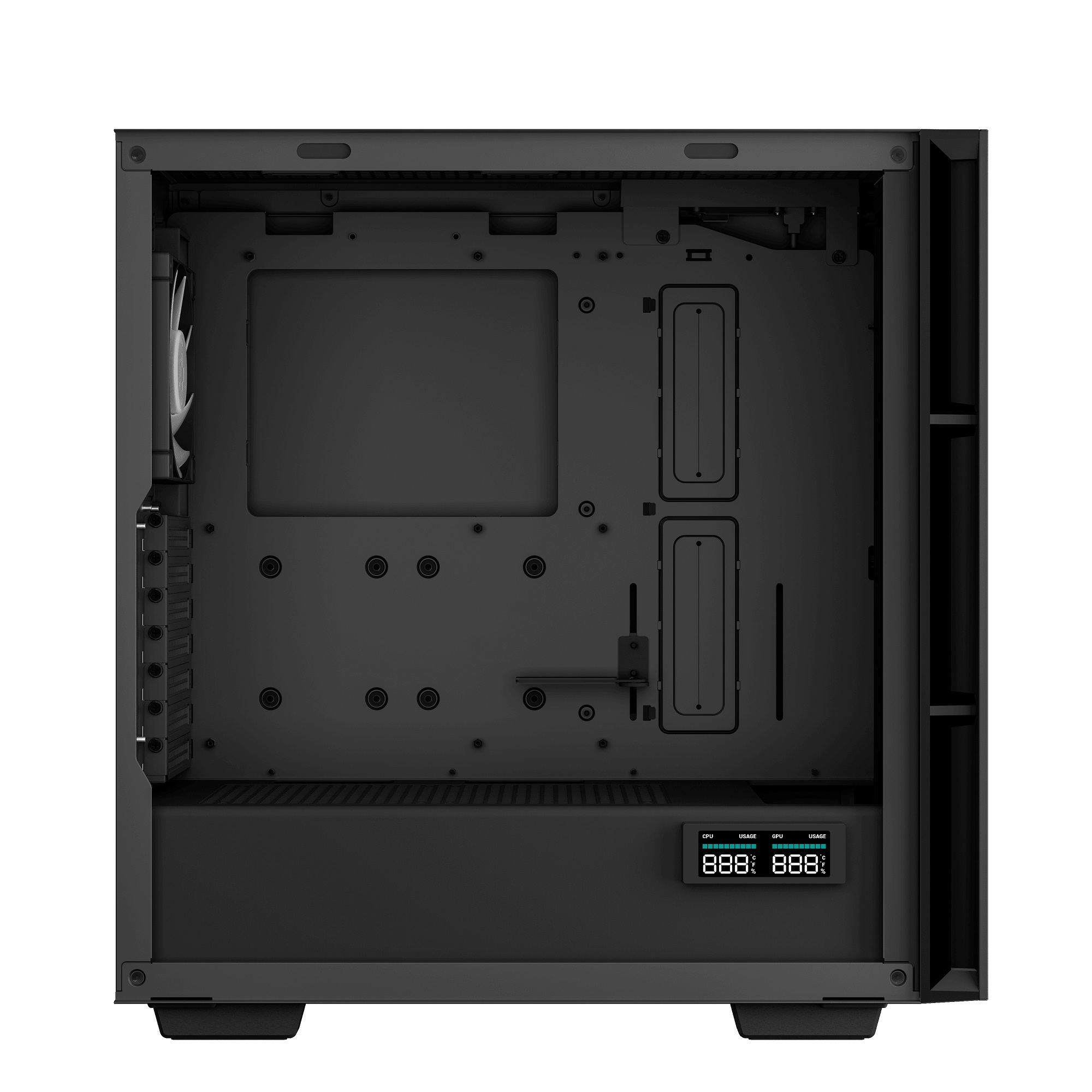 Корпус DeepCool CH560 Digital Black (R-CH560-BKAPE4D-G-1) без БП фото6
