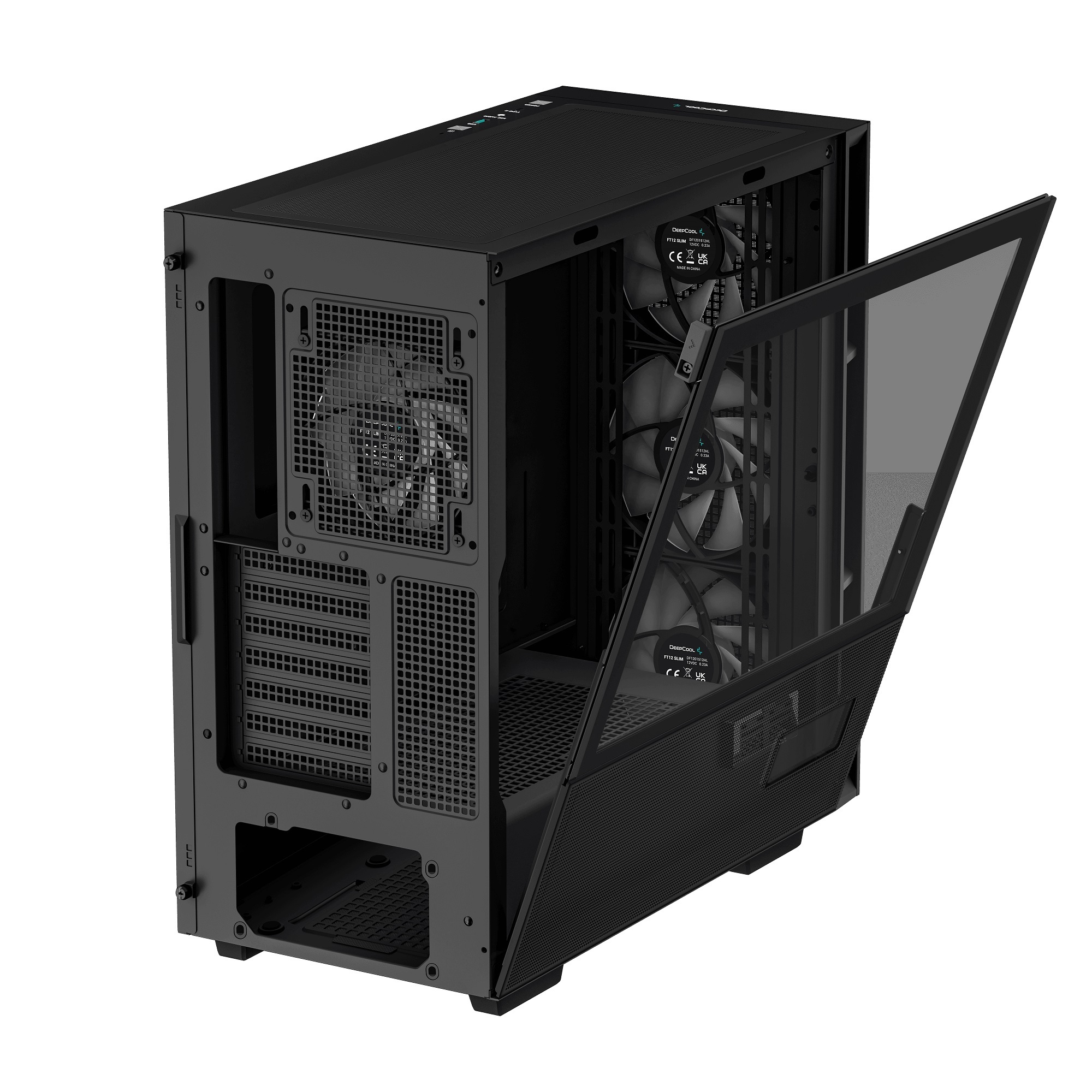 Корпус DeepCool CH560 Digital Black (R-CH560-BKAPE4D-G-1) без БП фото8