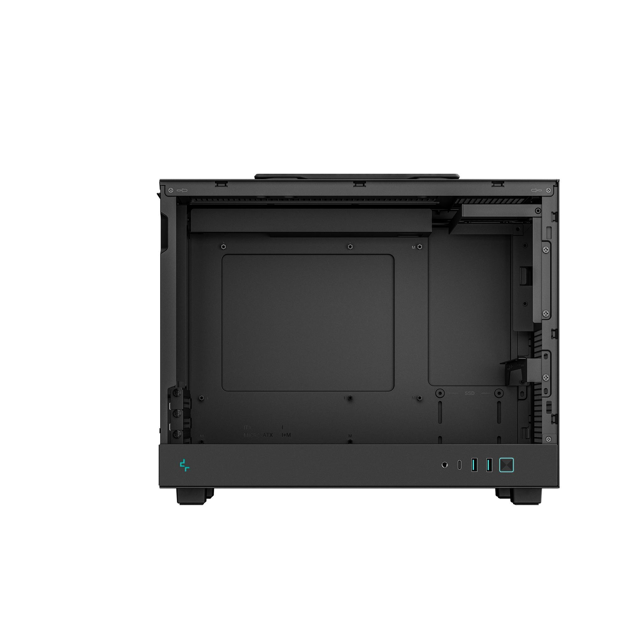 Корпус DeepCool CH160 Plus Black (R-CH160-BKNGM0-G) без БЖ фото8