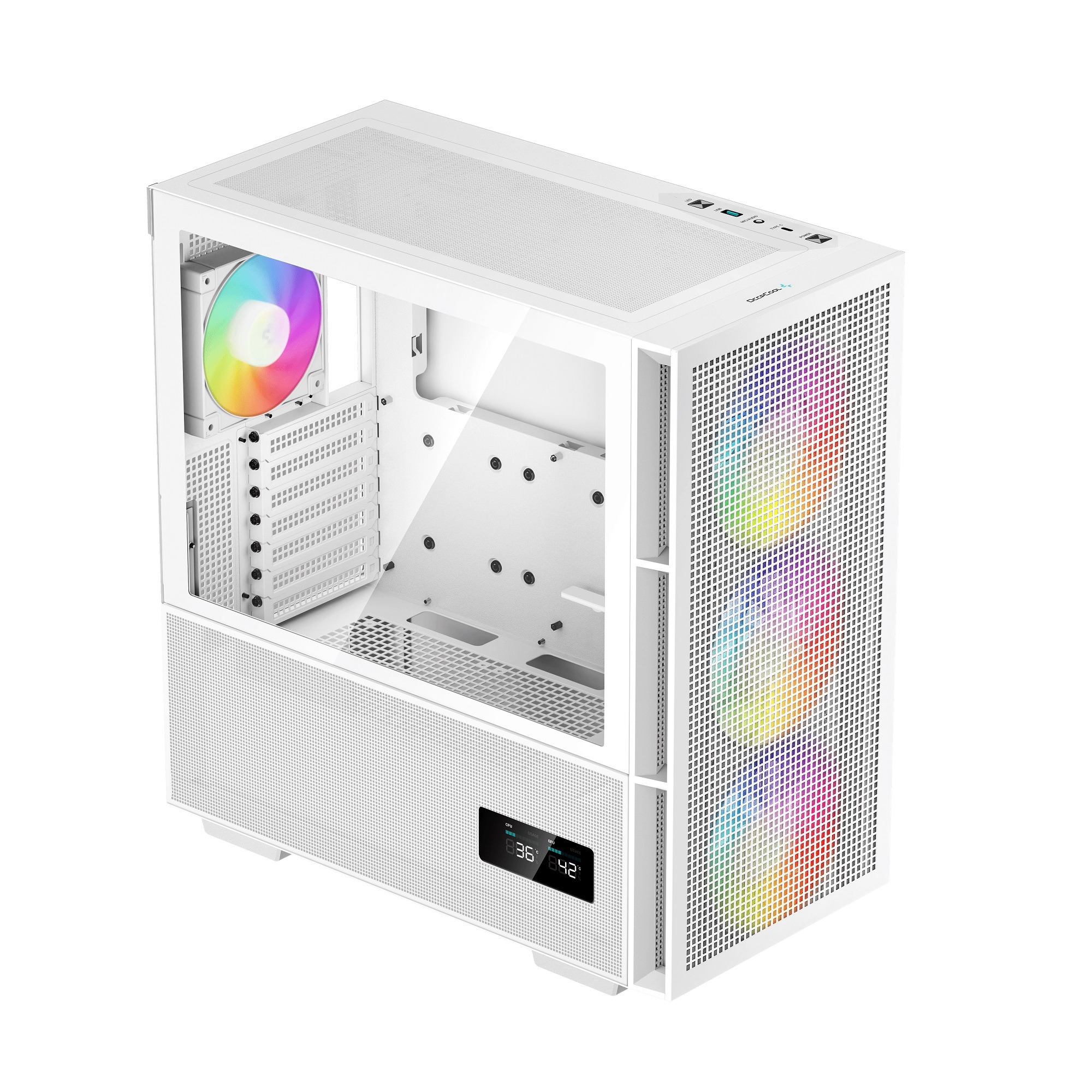 Корпус DeepCool CH560 Digital White (R-CH560-WHAPE4D-G-1) без БЖ фото3