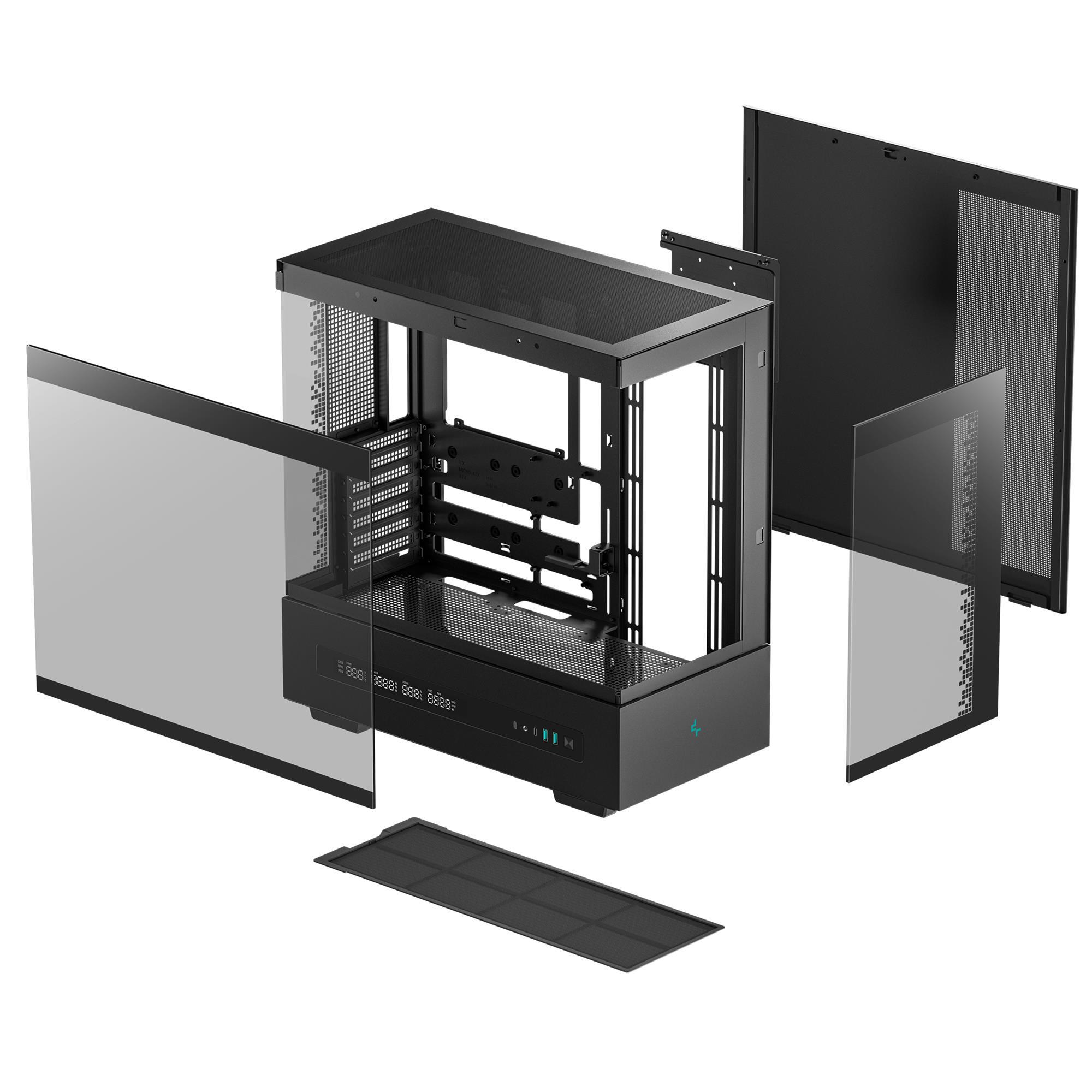 Корпус DeepCool CH690 Digital Black (R-CH690-BKNNA0D-G-1) без БЖ фото10