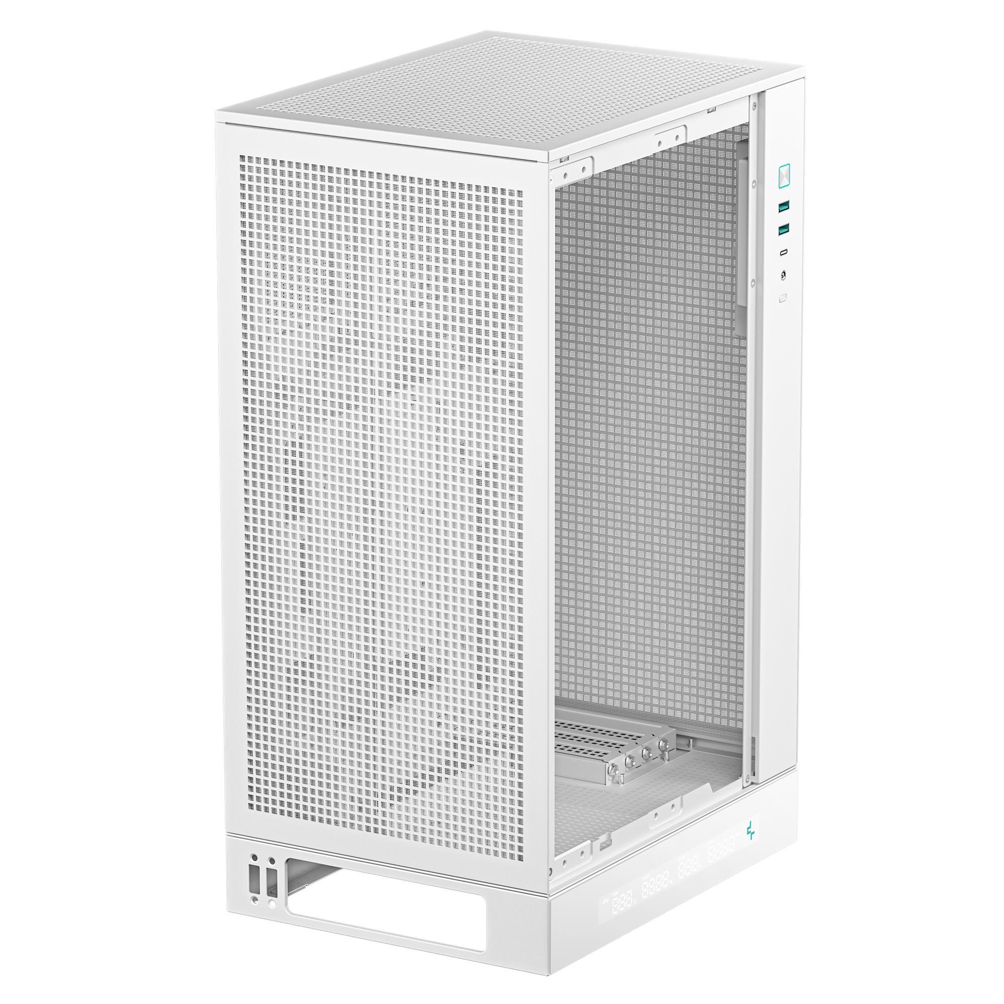 Корпус DeepCool CH270 Digital White (R-CH270-WHNDM0-G-1) без БЖ фото