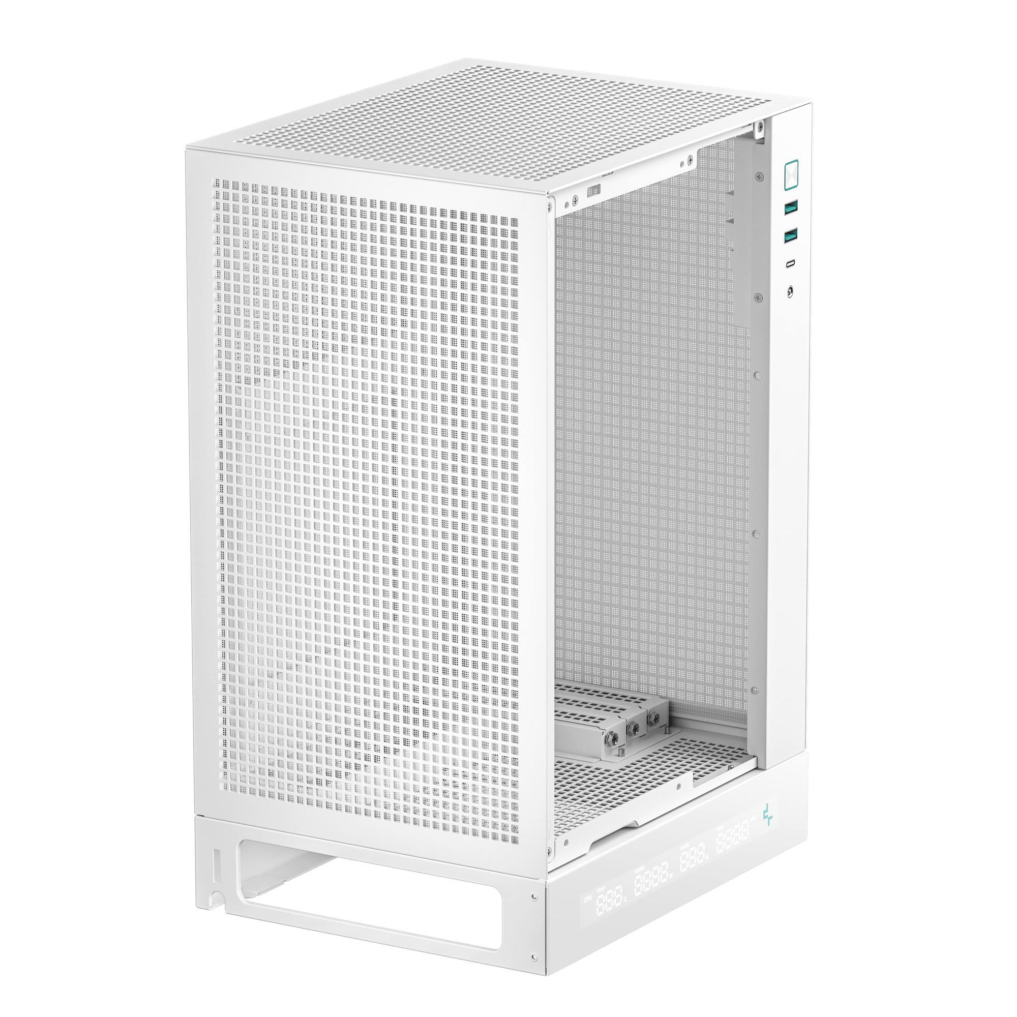 Корпус DeepCool CH170 Digital White (R-CH170-WHNPI0D-G-1) без БЖ фото7