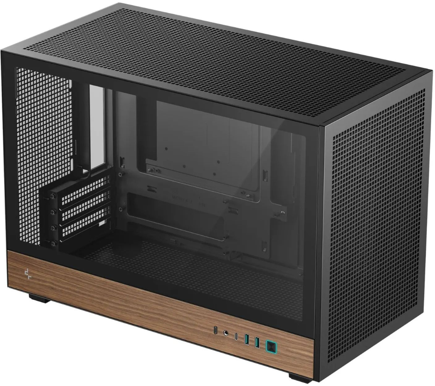 Корпус DeepCool CH260 Wood Black (R-CH260-BKNWM0-G-1) фото2