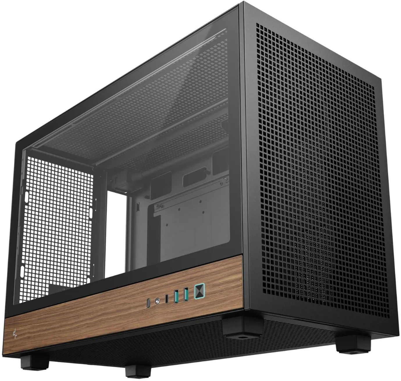 Корпус DeepCool CH260 Wood Black (R-CH260-BKNWM0-G-1) фото3