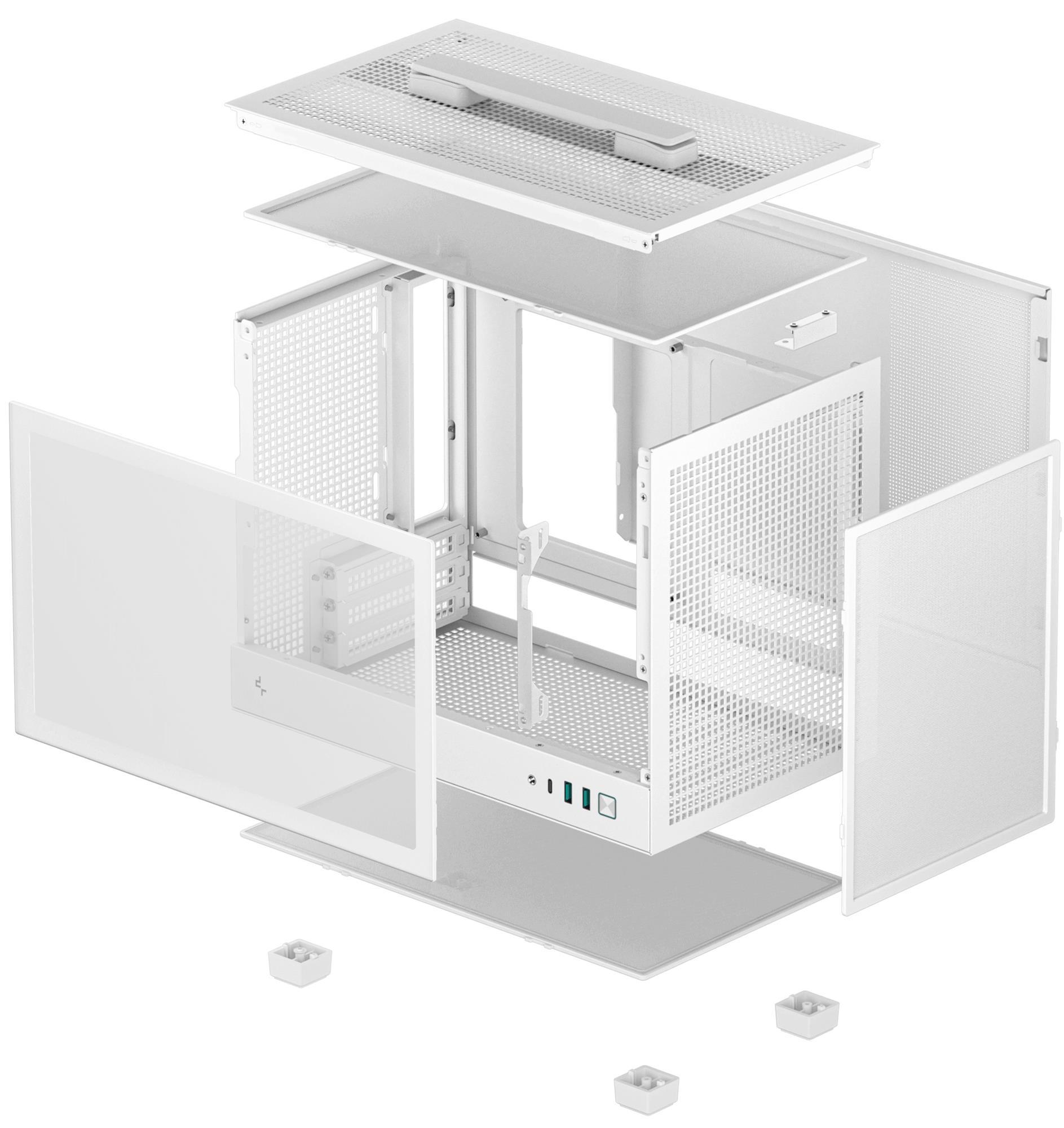 Корпус DeepCool CH160 White (R-CH160-WHNGI0-G-1) без БЖ фото10