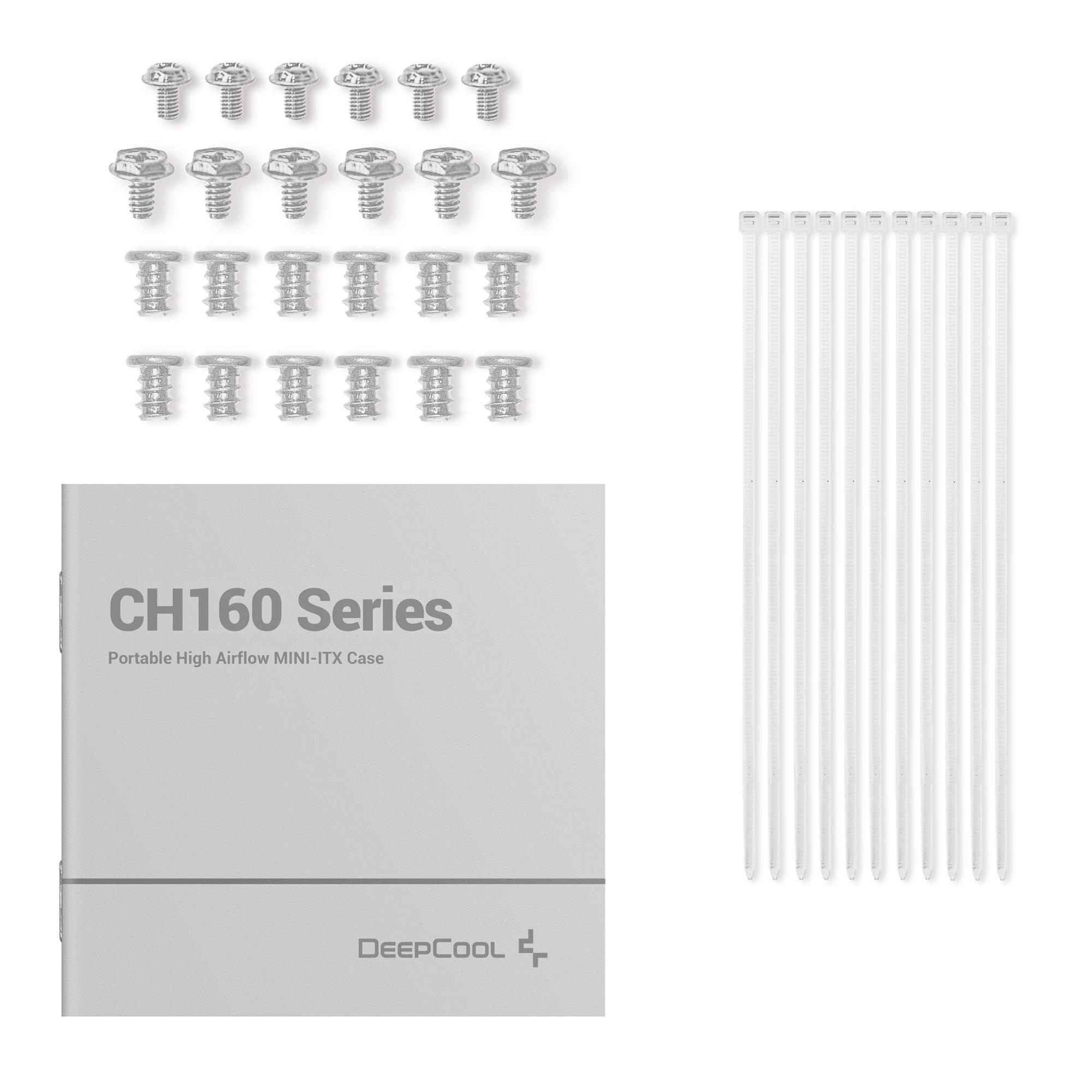 Корпус DeepCool CH160 White (R-CH160-WHNGI0-G-1) без БЖ фото11
