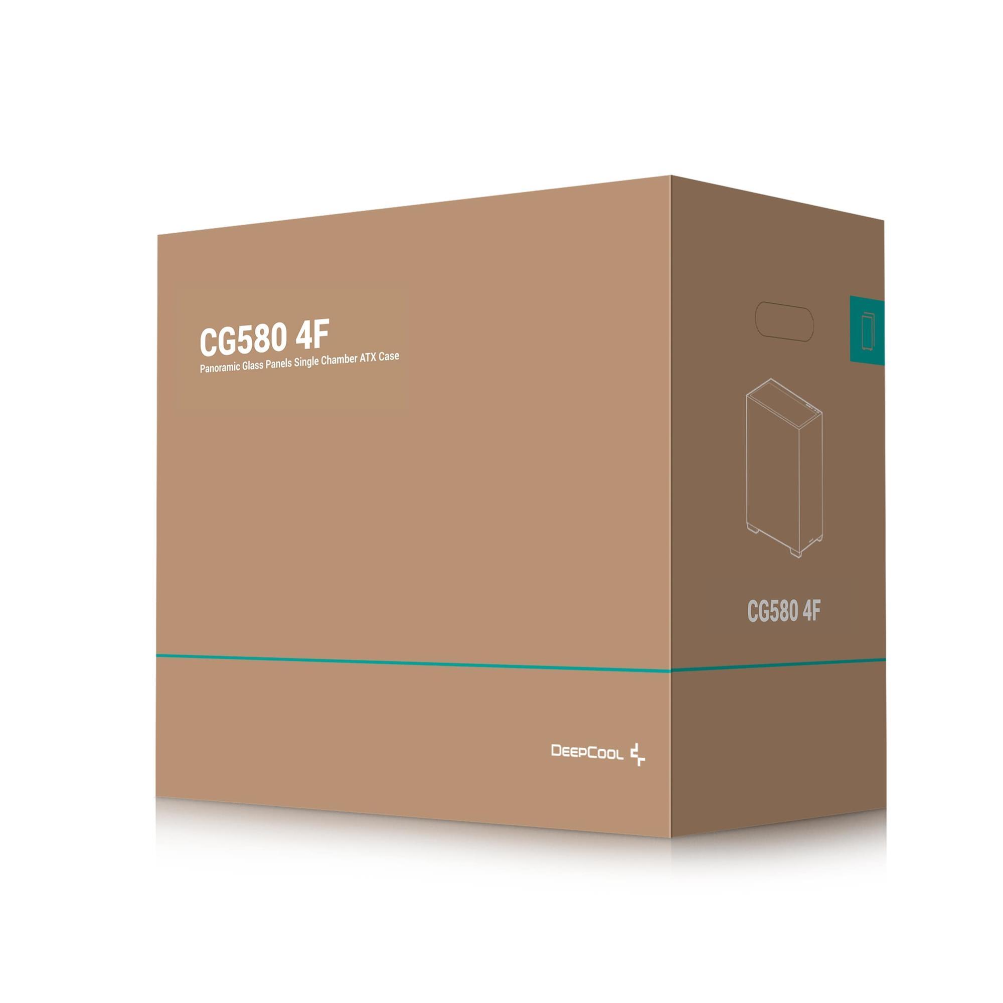 Корпус DeepCool CG580 4F Black (R-CG580-BKADA4-G-1) без БЖ фото
