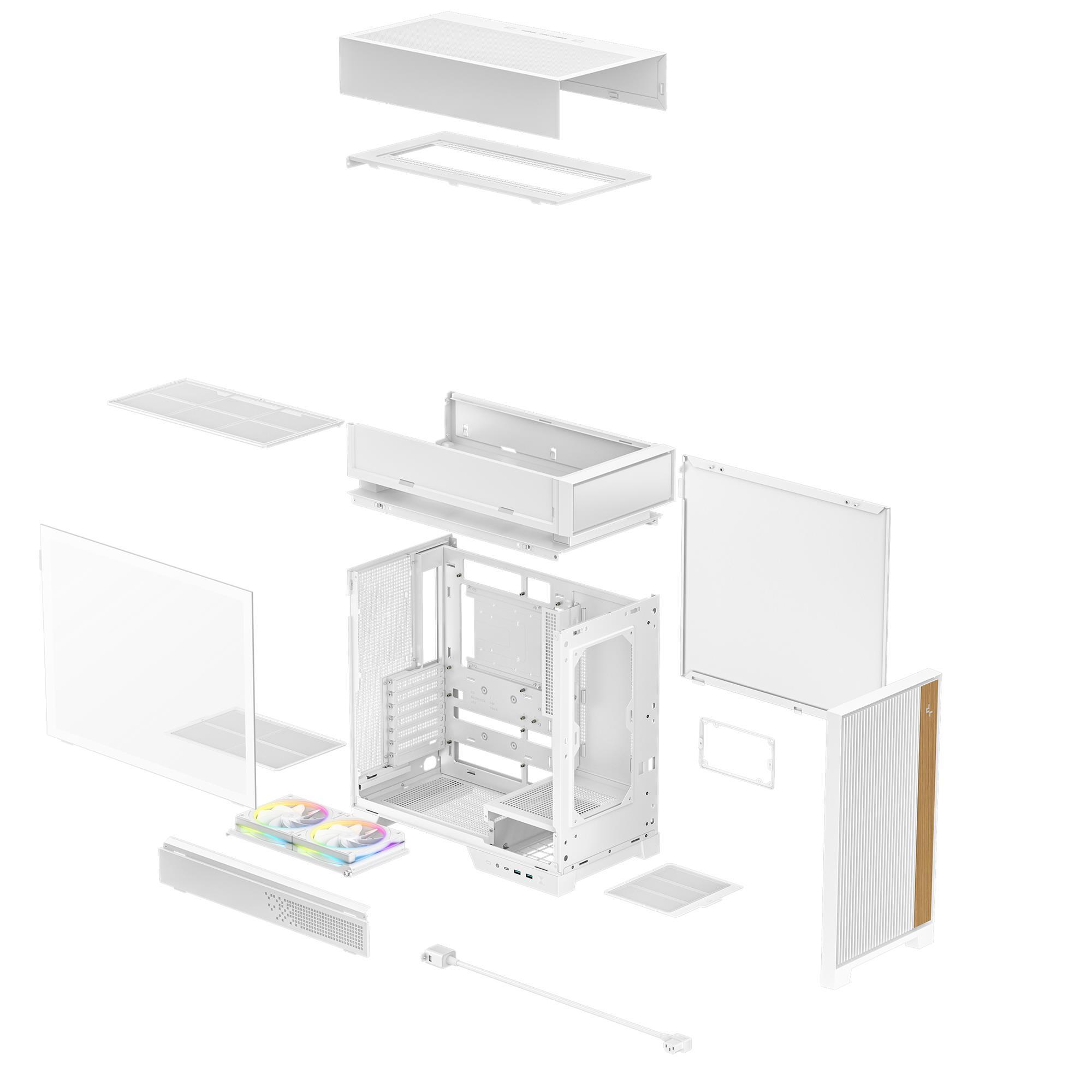 Корпус DeepCool CL660 White (R-CL660-WHNNA0-G-1) фото11