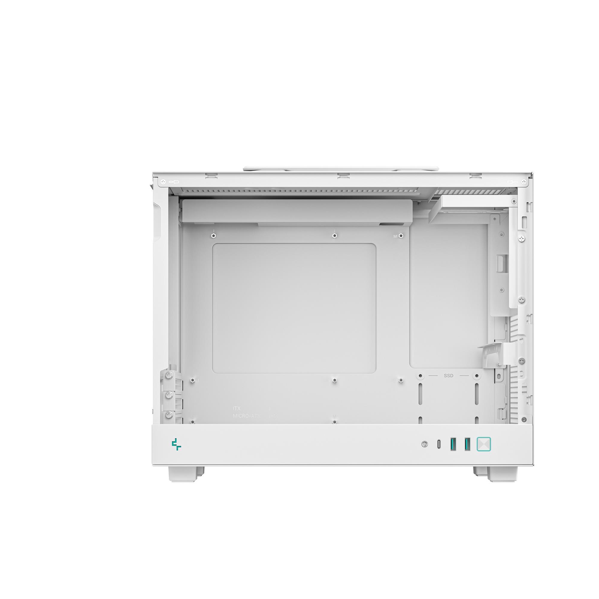 Корпус DeepCool CH160 Plus White (R-CH160-WHNGM0-G) без БП фото8