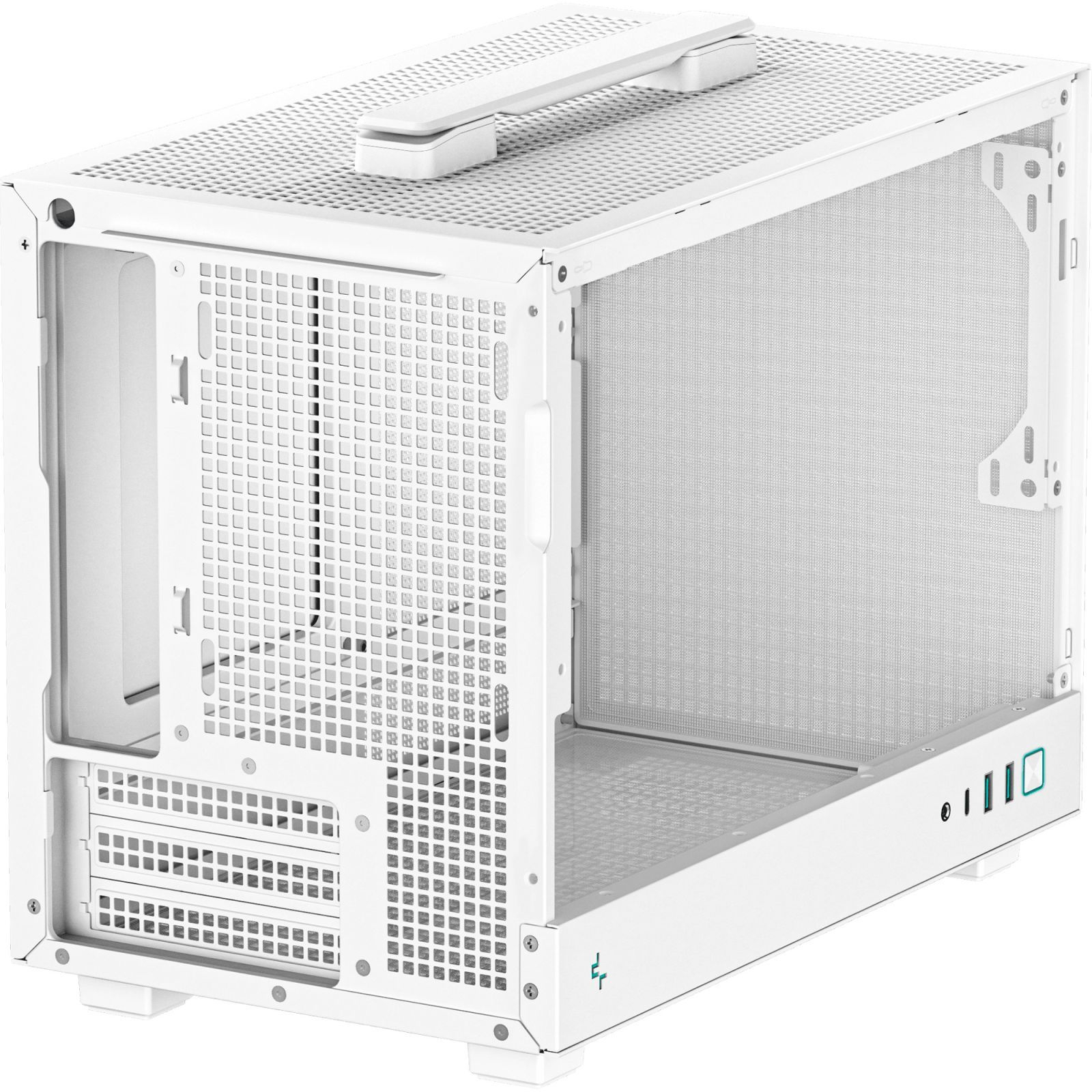 Корпус DeepCool CH160 Mesh White (R-CH160-WHNMI0-G-1) без БП фото