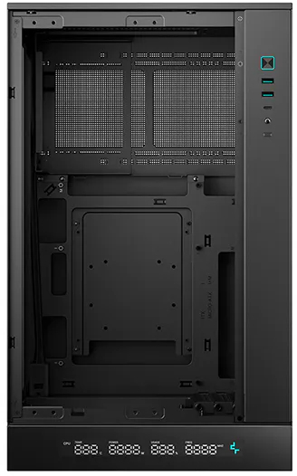 Корпус DeepCool CH270 Digital Black (R-CH270-BKNDM0-G-1) без БП фото2
