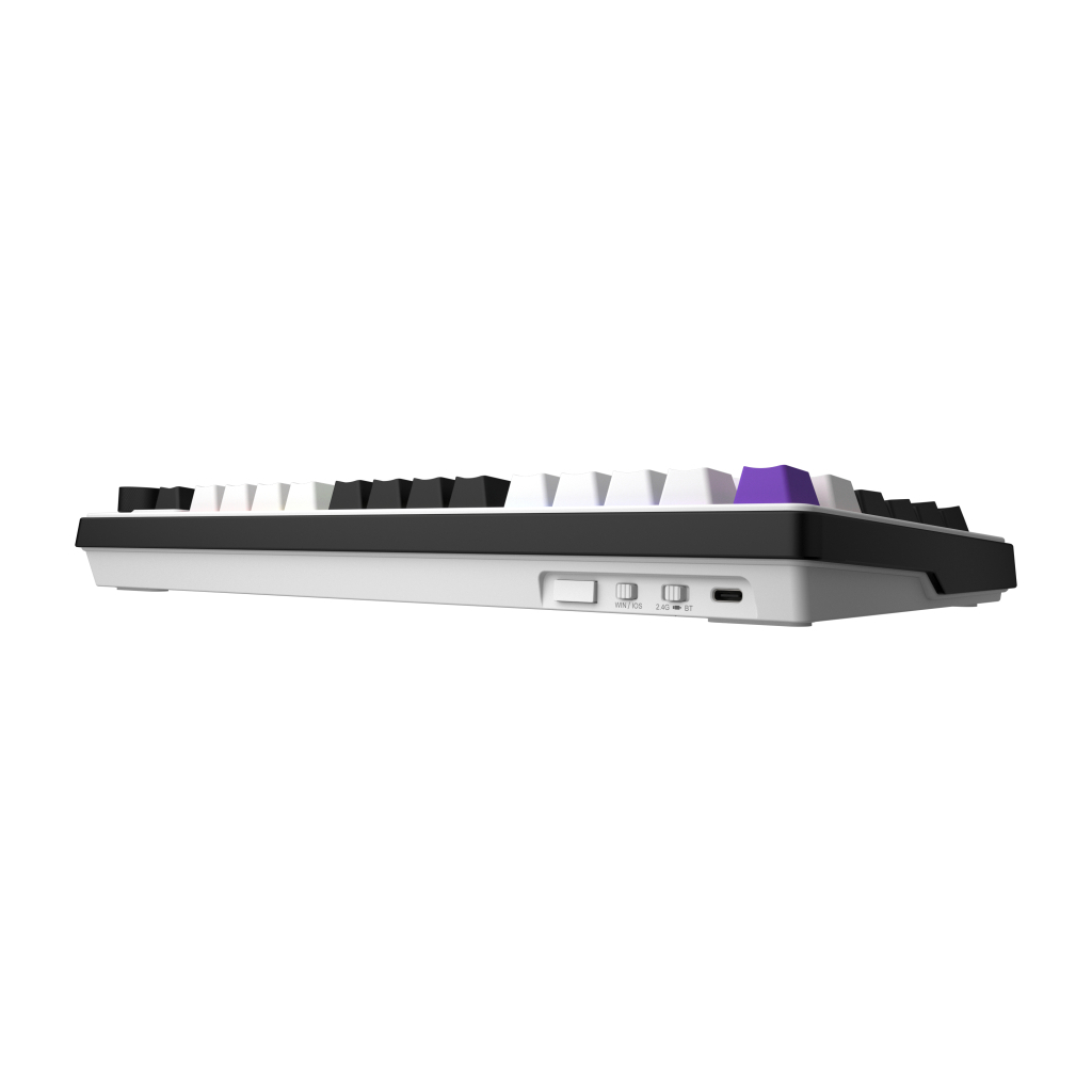 Ігрова клавіатура Hator Hellyberry HK75 Wireless White-Violet фото5