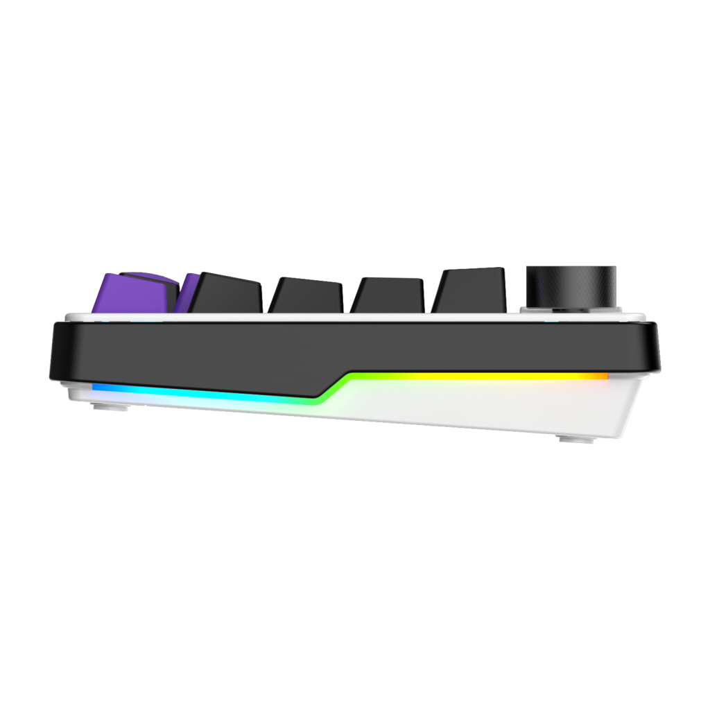 Ігрова клавіатура Hator Hellyberry HK75 Wireless White-Violet фото7
