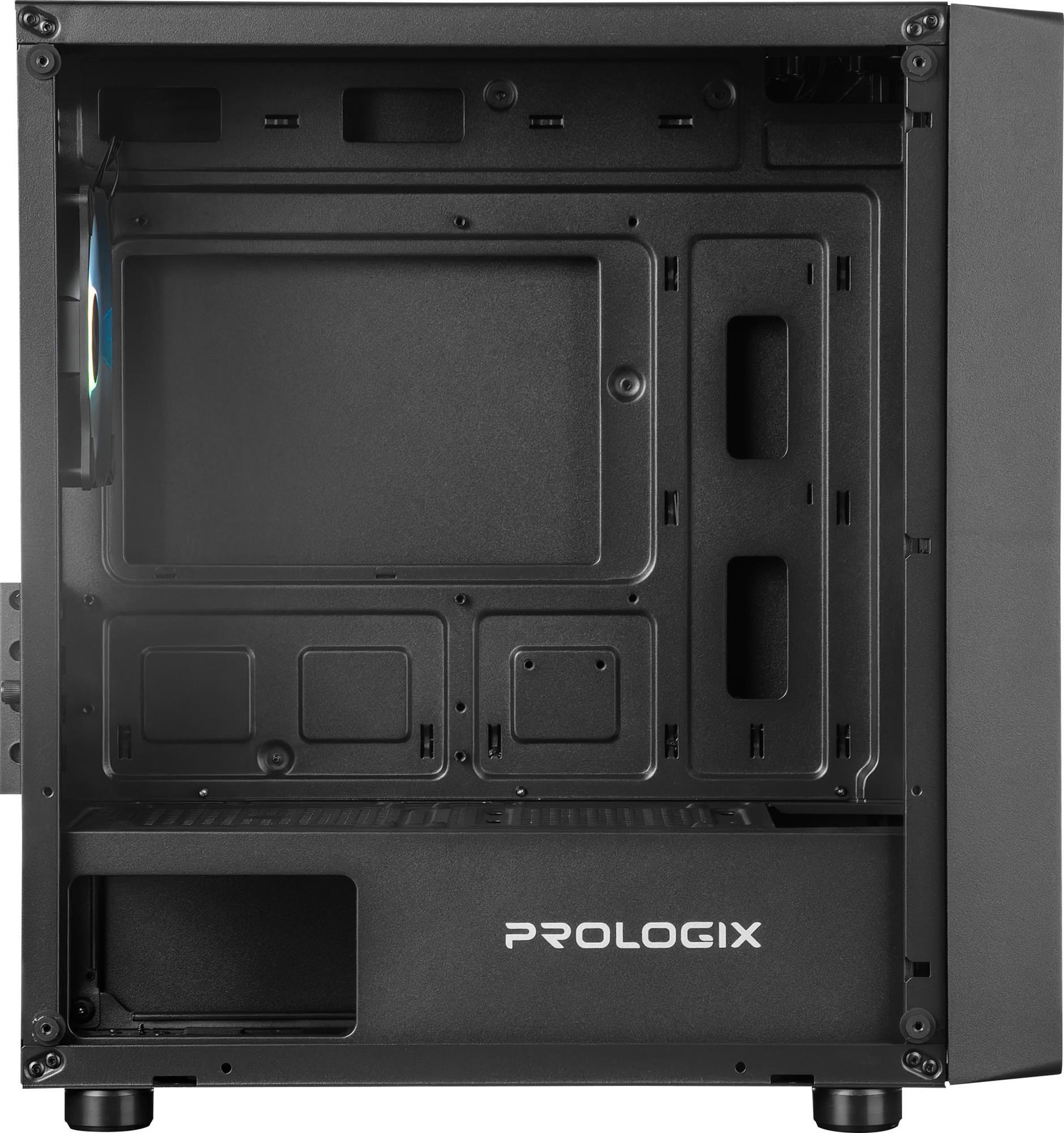 Корпус Prologix Flow GM-05RB Black фото3