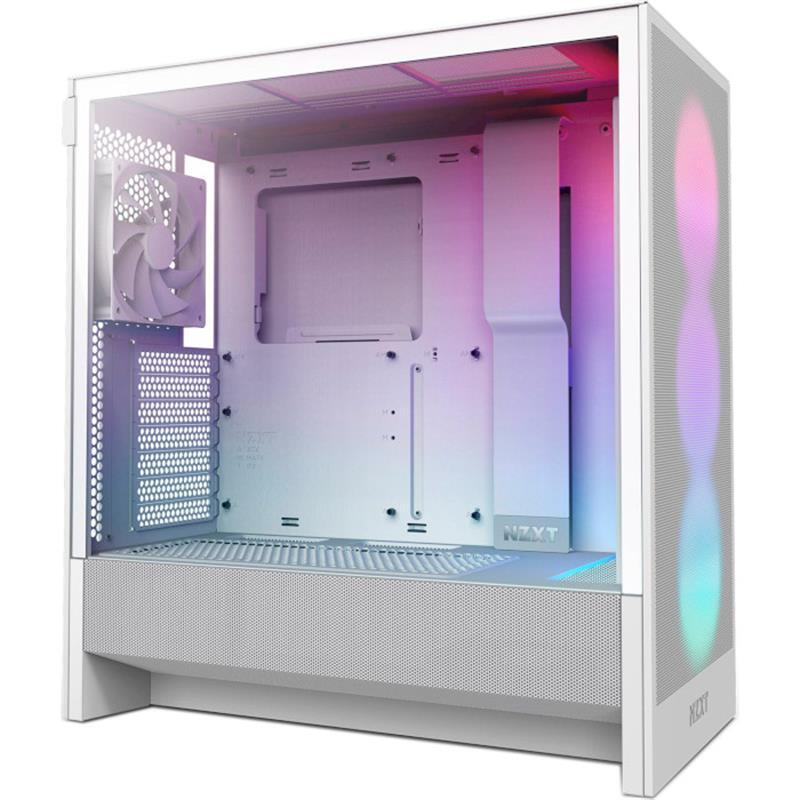 Корпус NZXT H5 Flow RGB White (CC-H52FW-R1) без БЖ фото2