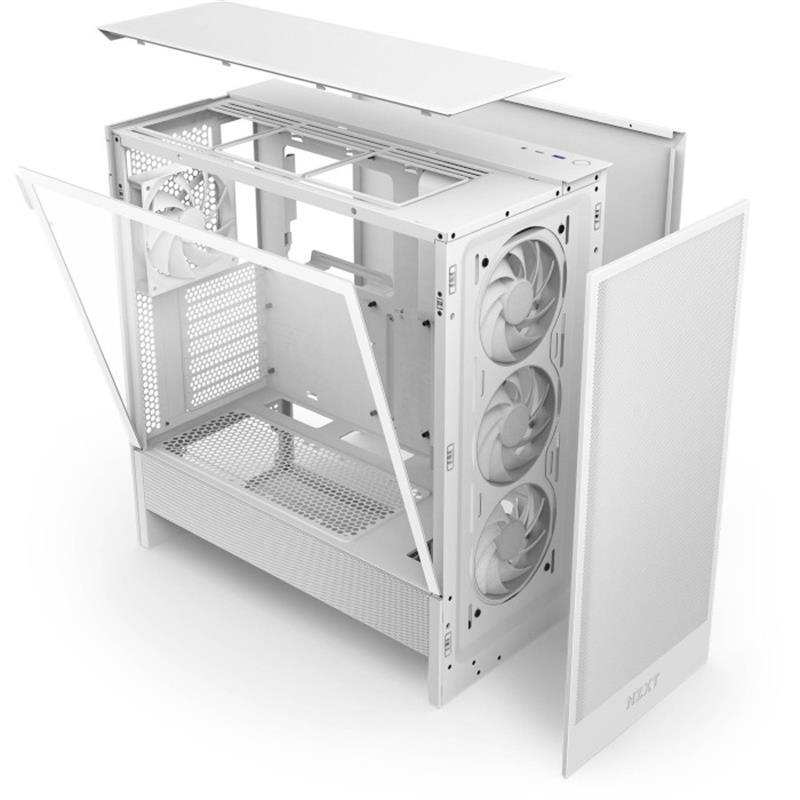Корпус NZXT H5 Flow RGB White (CC-H52FW-R1) без БЖ фото11