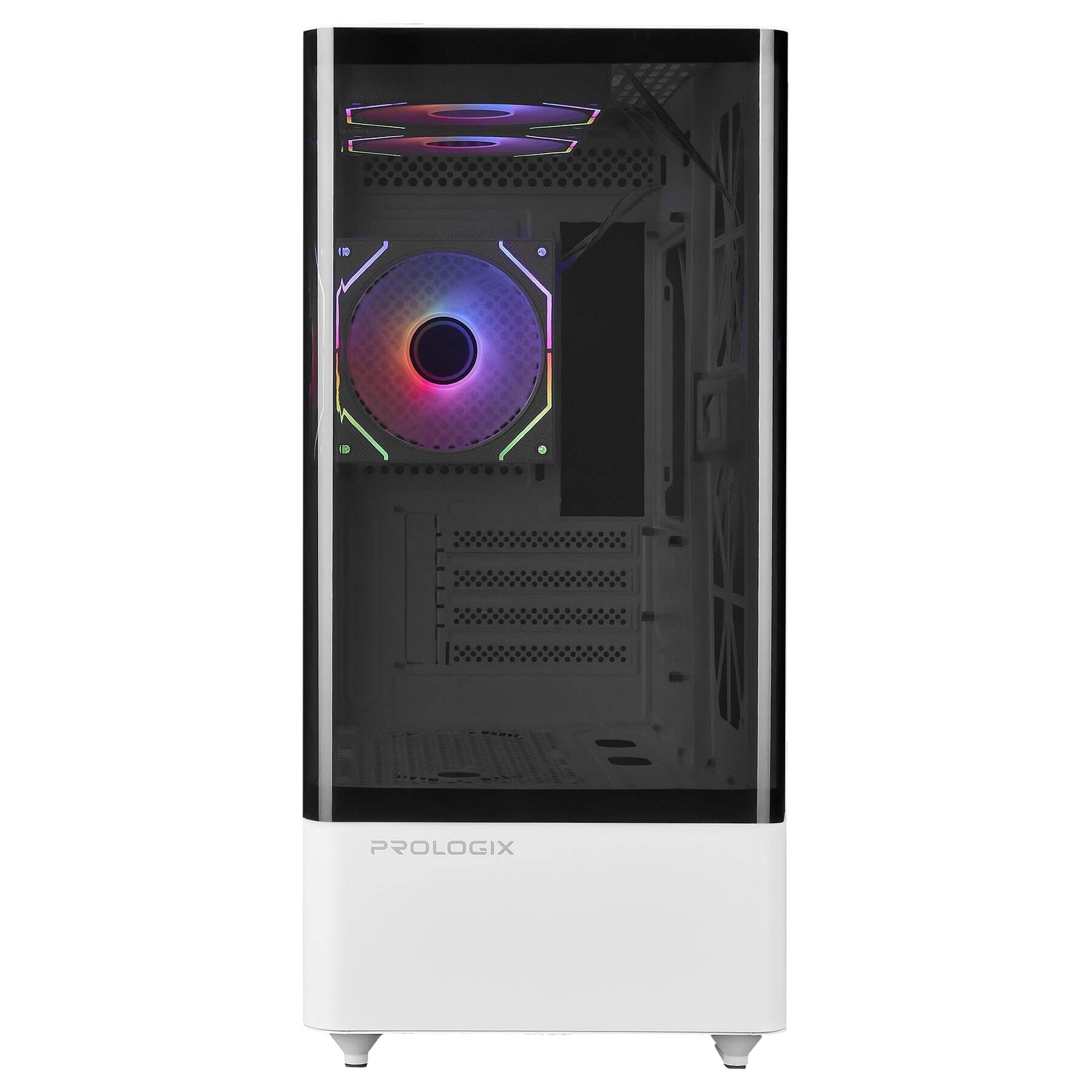 Корпус Prologix Lumi GM-01AW Glass White фото4
