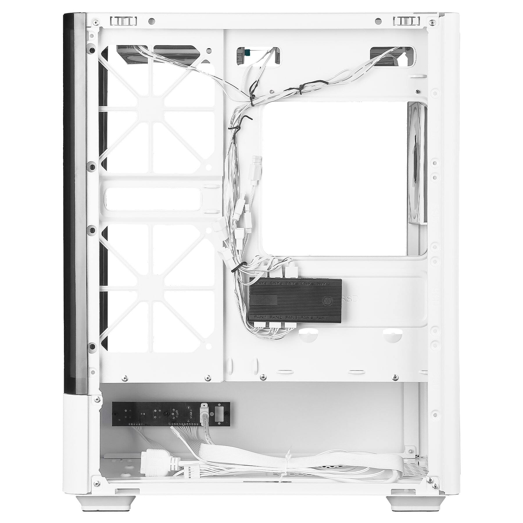 Корпус Prologix Lumi GM-01AW Glass White фото9