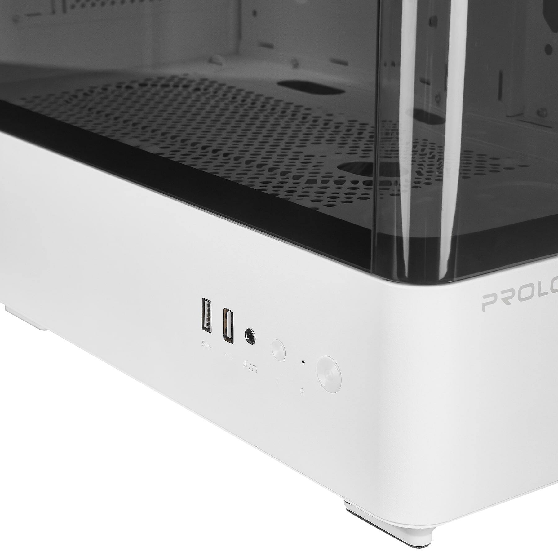 Корпус Prologix Lumi GM-01AW Glass White фото11