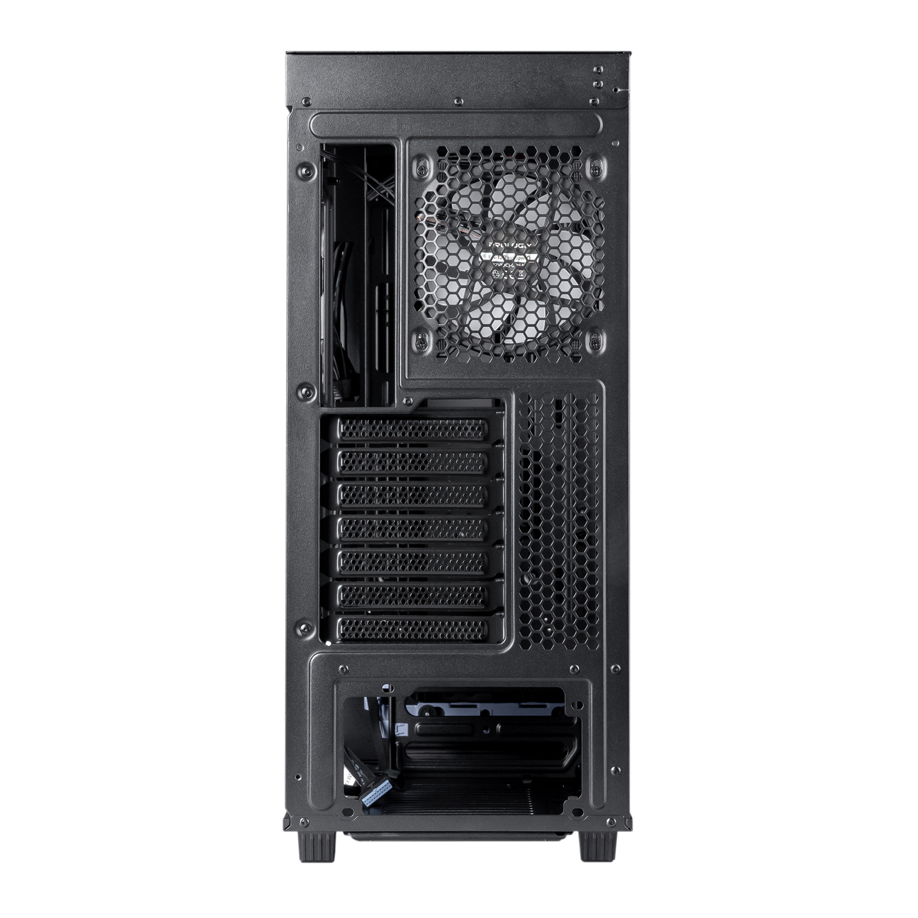 Корпус Prologix E122 Tempered Glass&Mesh Black фото8