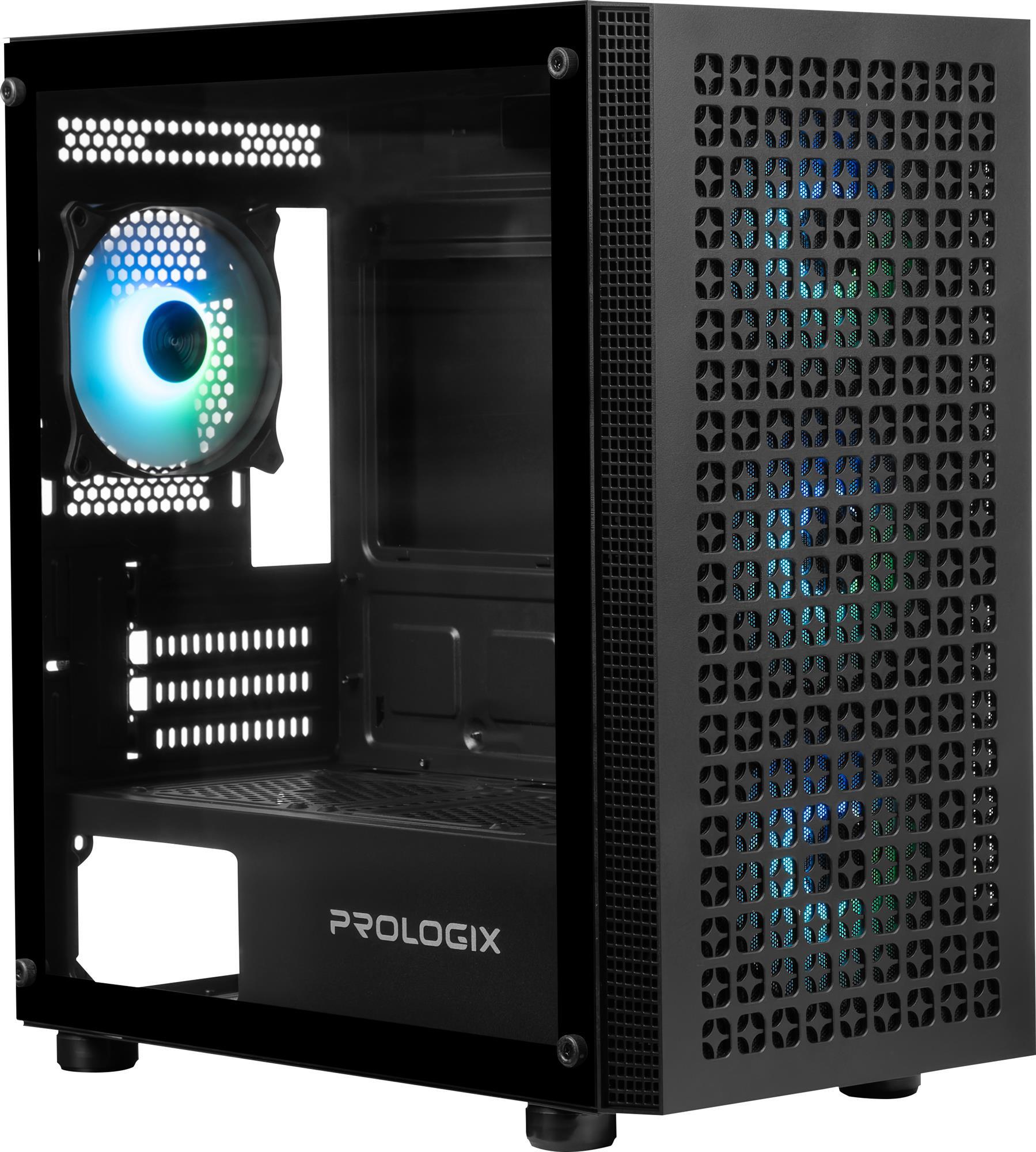 Корпус Prologix Dash GM-06RB Black фото2