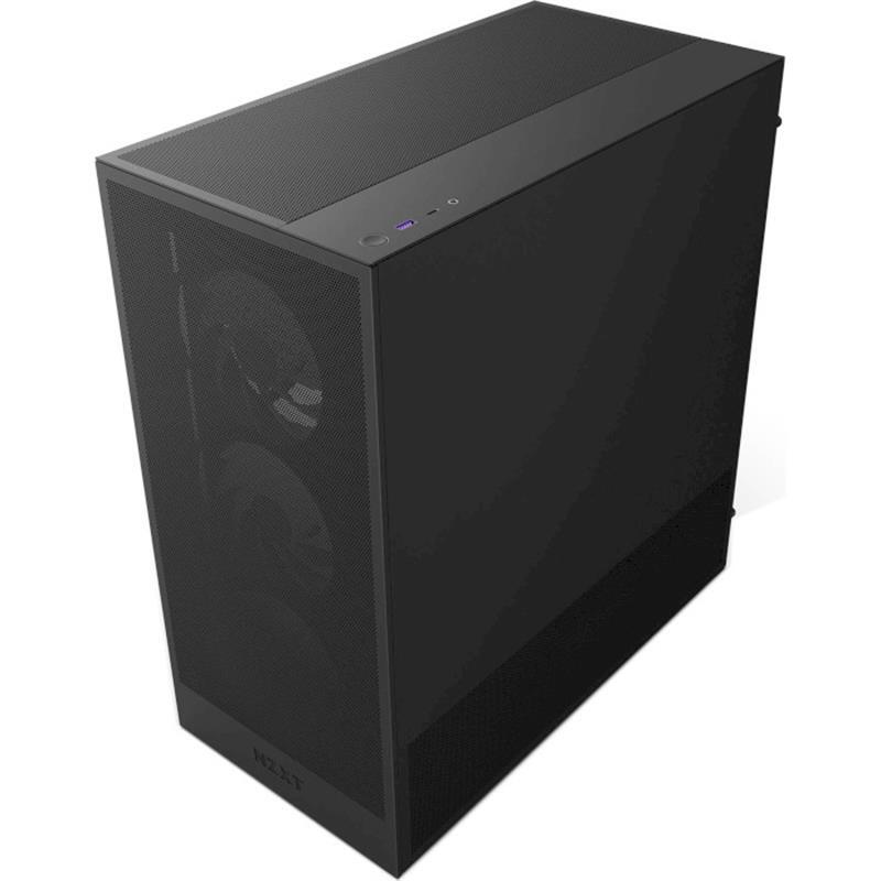 Корпус NZXT H5 Flow RGB Black (CC-H52FB-R1) без БЖ фото