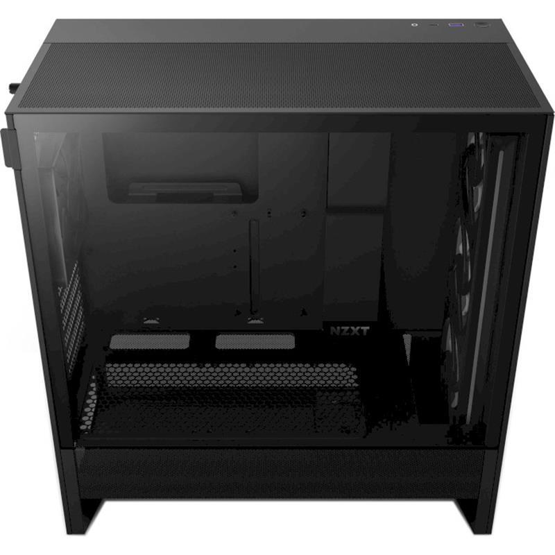 Корпус NZXT H5 Flow RGB Black (CC-H52FB-R1) без БЖ фото