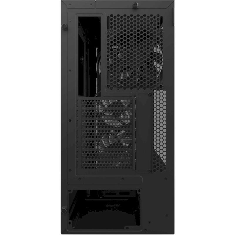 Корпус NZXT H5 Flow RGB Black (CC-H52FB-R1) без БЖ фото
