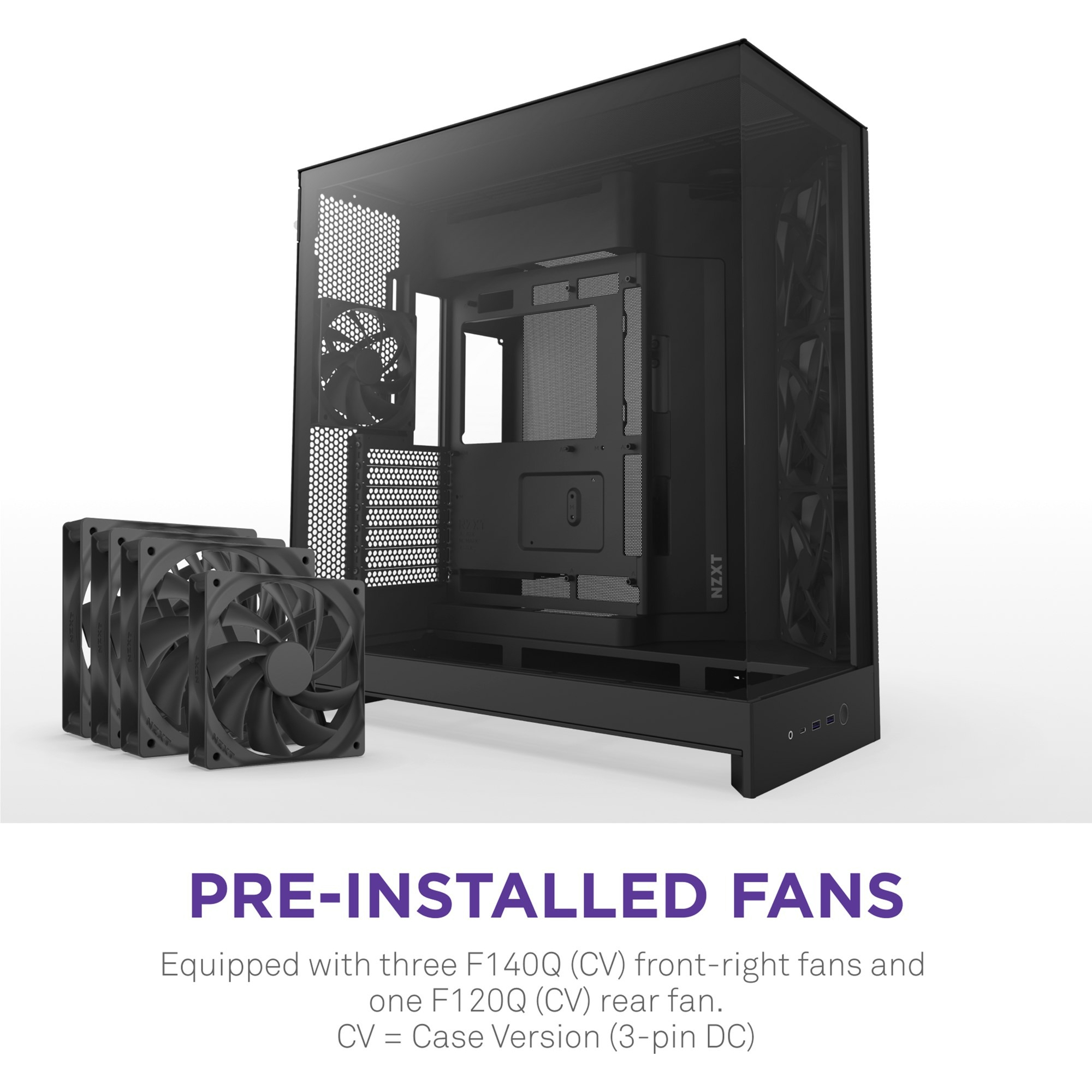 Корпус NZXT H9 Flow Black без БП (CM-H92FB-01) фото2