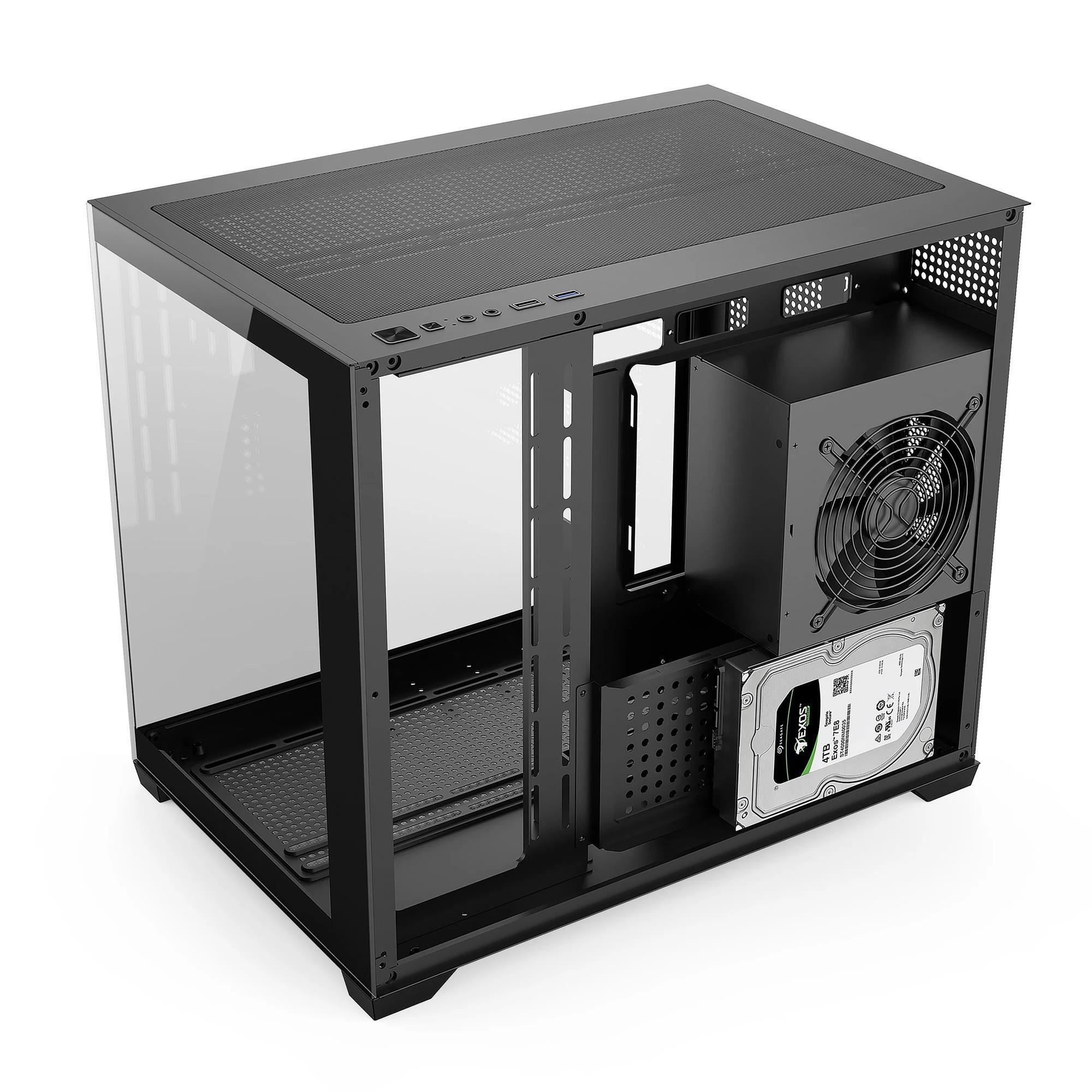 Корпус GTL Gaming Abyss Black (GTLN285M) без БП фото7